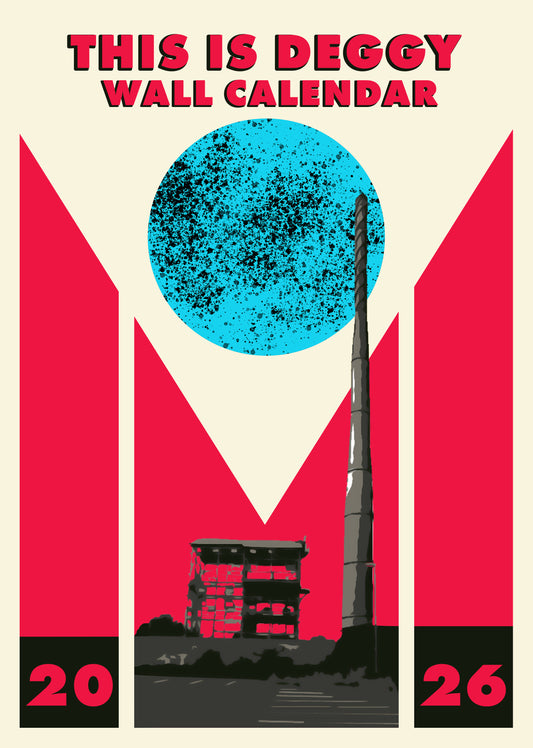 This Is Deggy 2026 A4 Wall Calendar