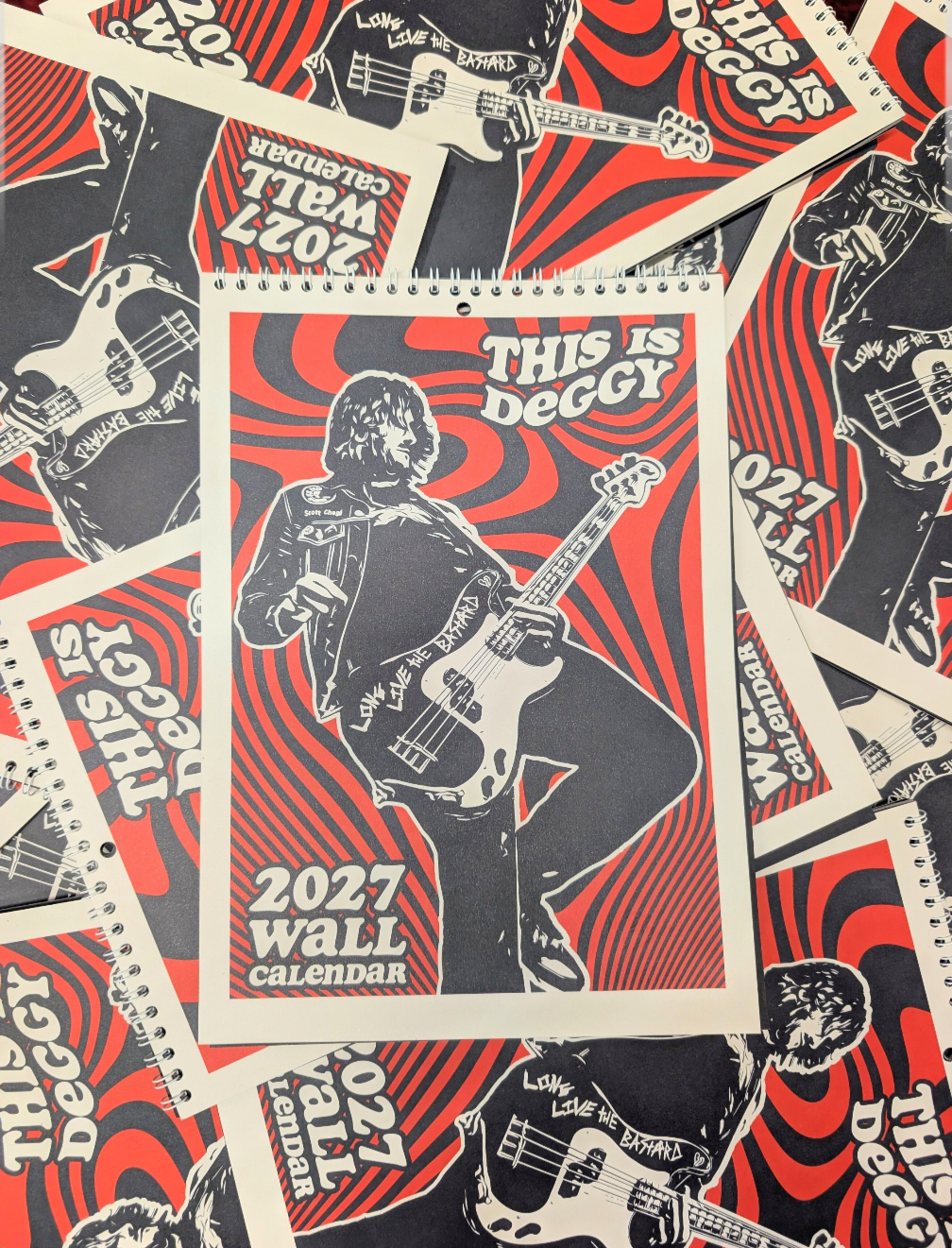 This Is Deggy 2027 A4 Wall Calendar