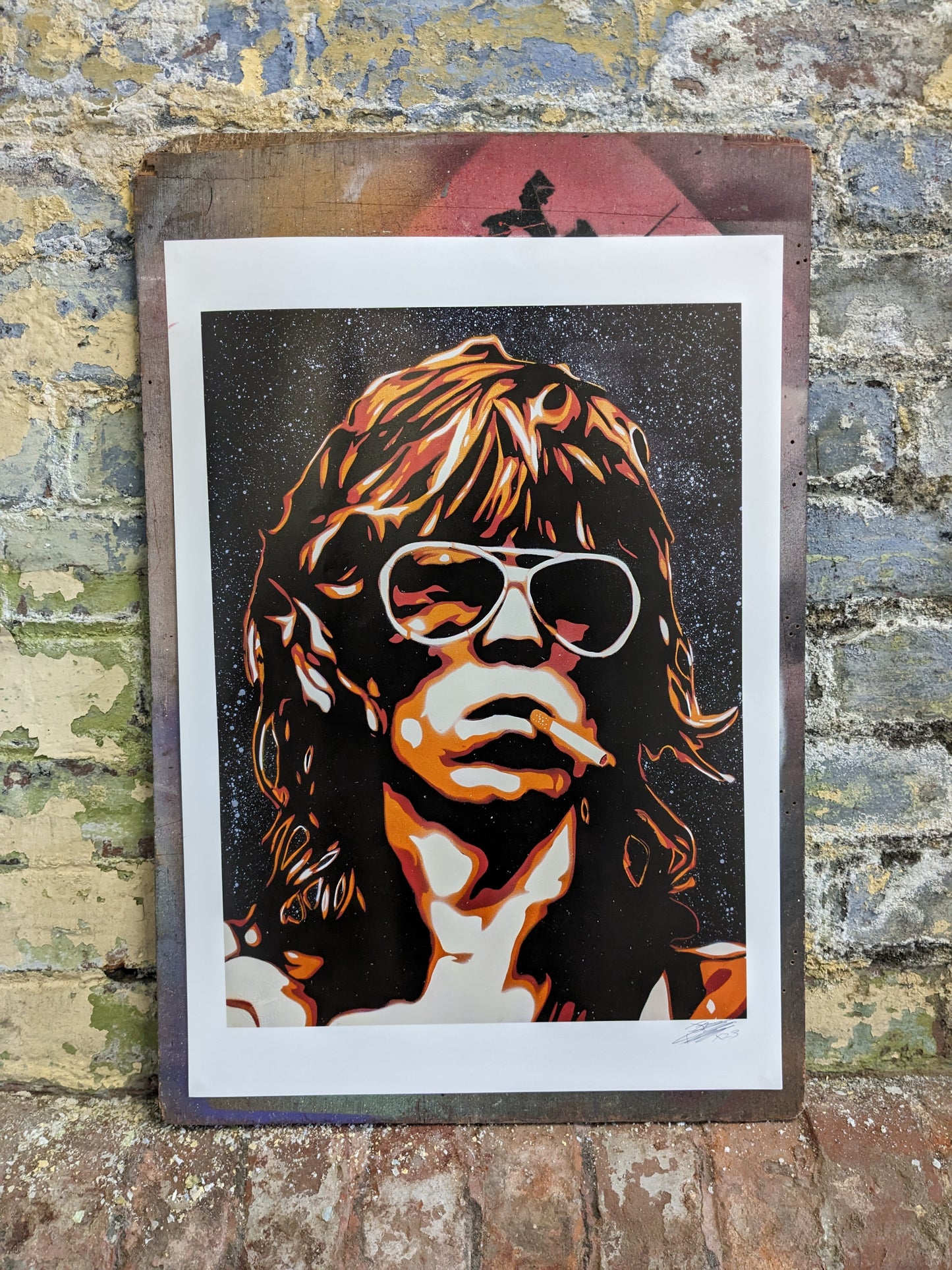 Keith Richards Giclée Print