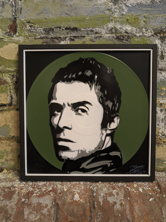 Liam Gallagher 12" Painted Record