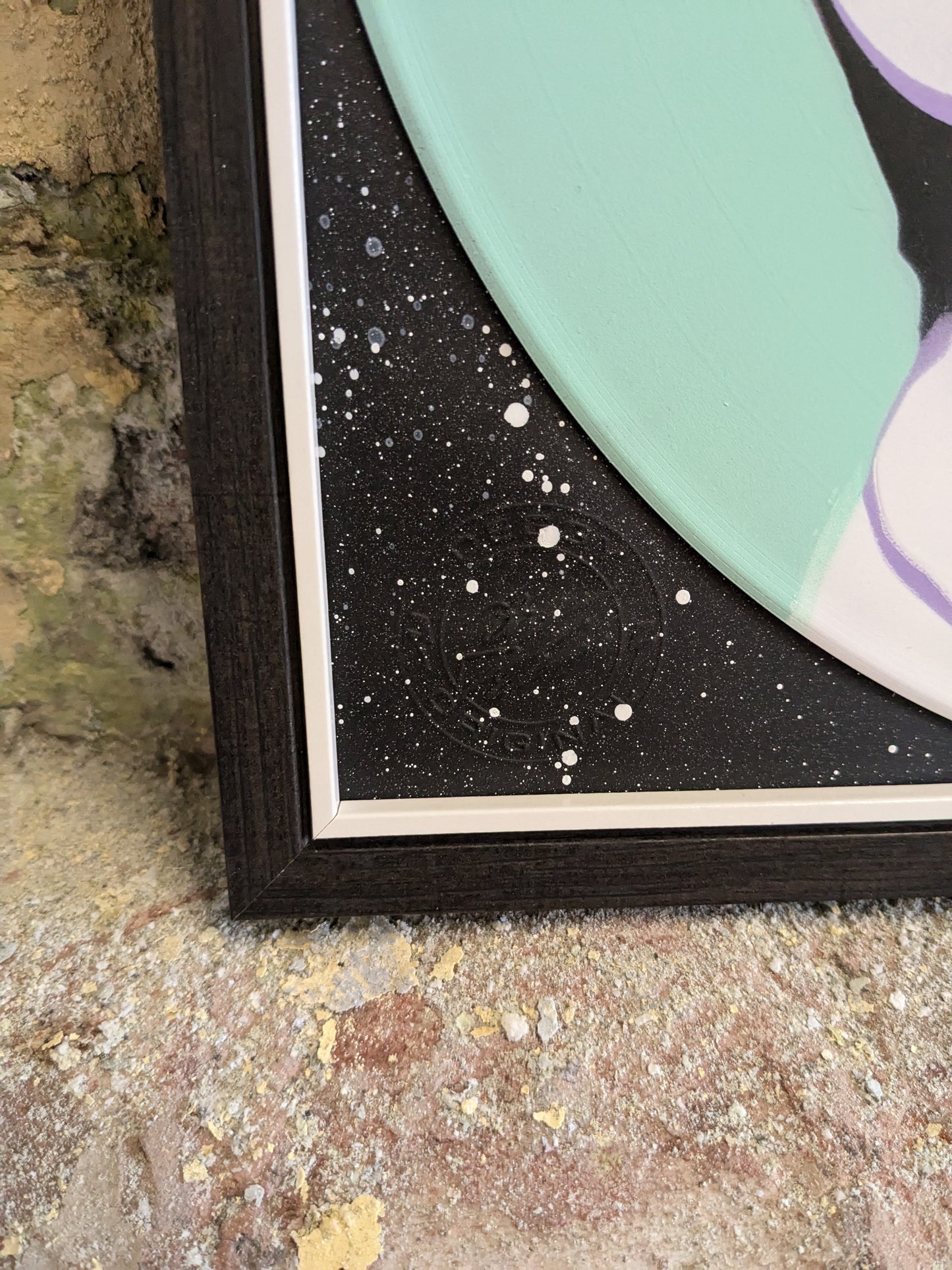 Noel Gallagher 12" Painted Record