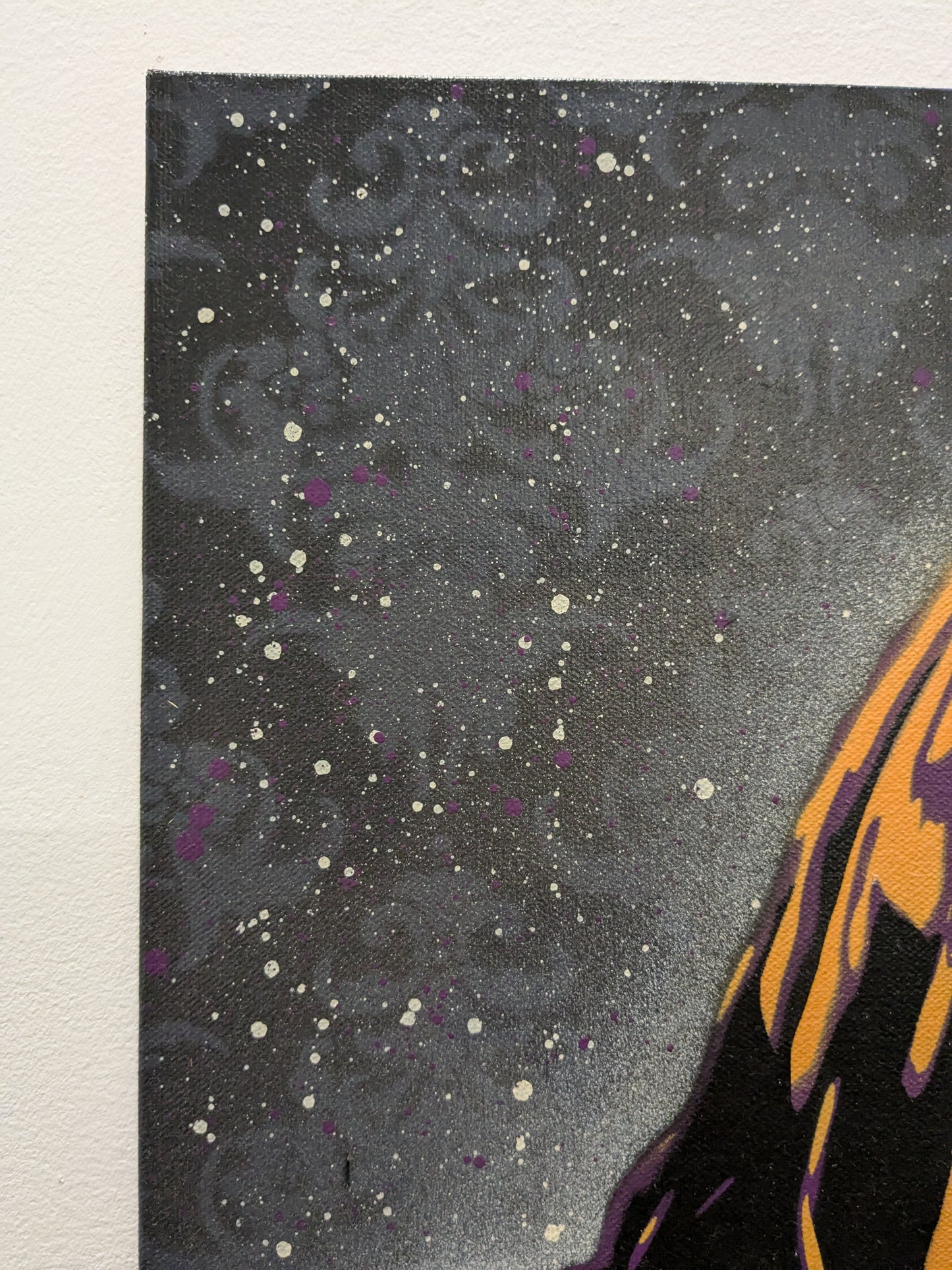 Ozzy Osbourne 16.5" x 23.4" Original Spray Painting