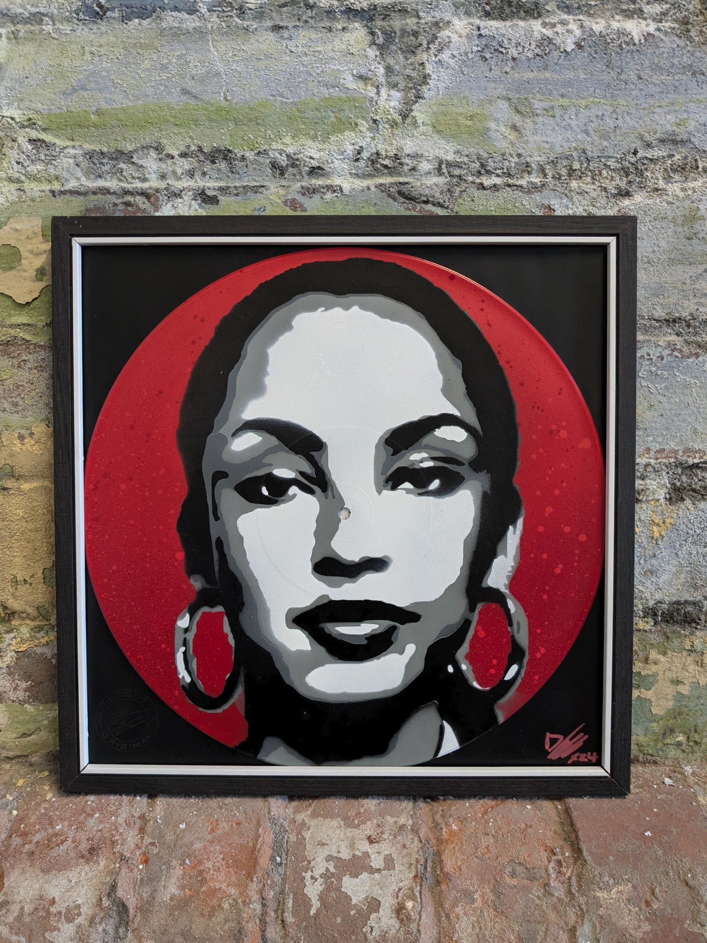 Sade 12" Spray Painted Record