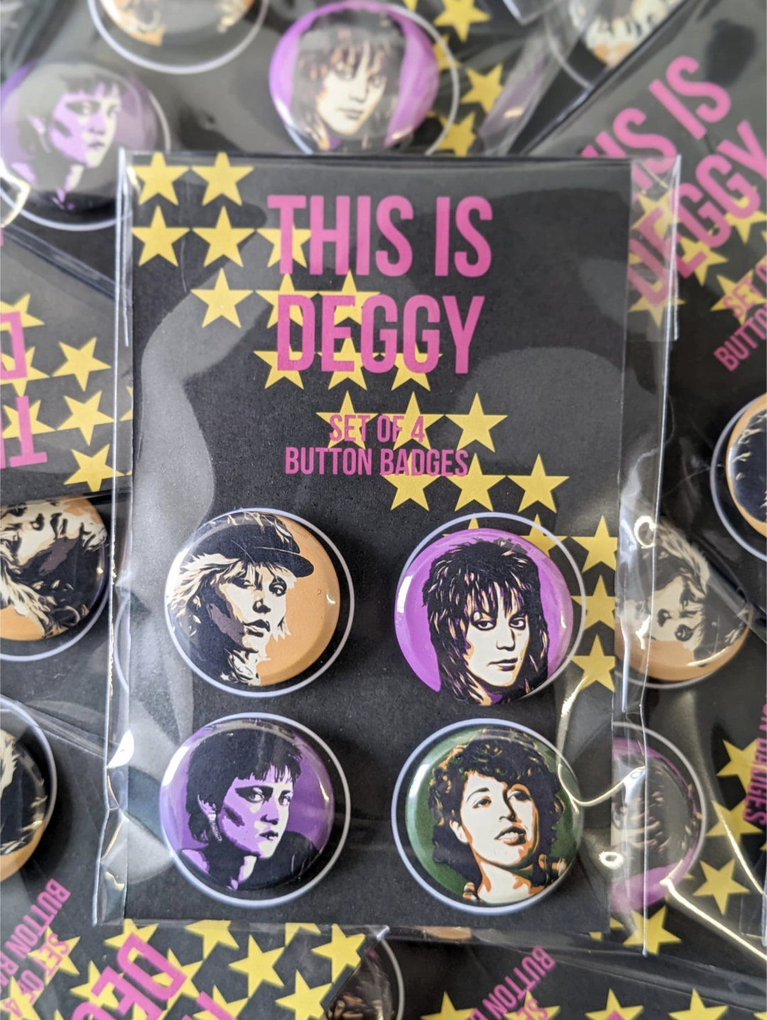 Women Of Punk Badge Pack