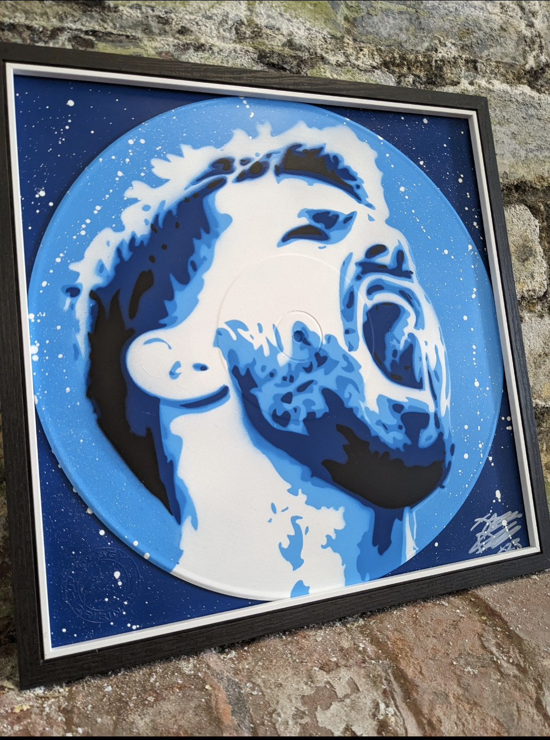 Sergio Aguero Man City 12" Vinyl Record