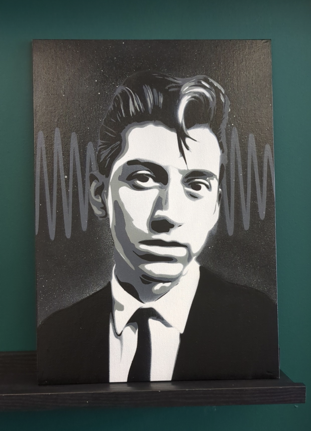 Alex Turner A3 Original Painting