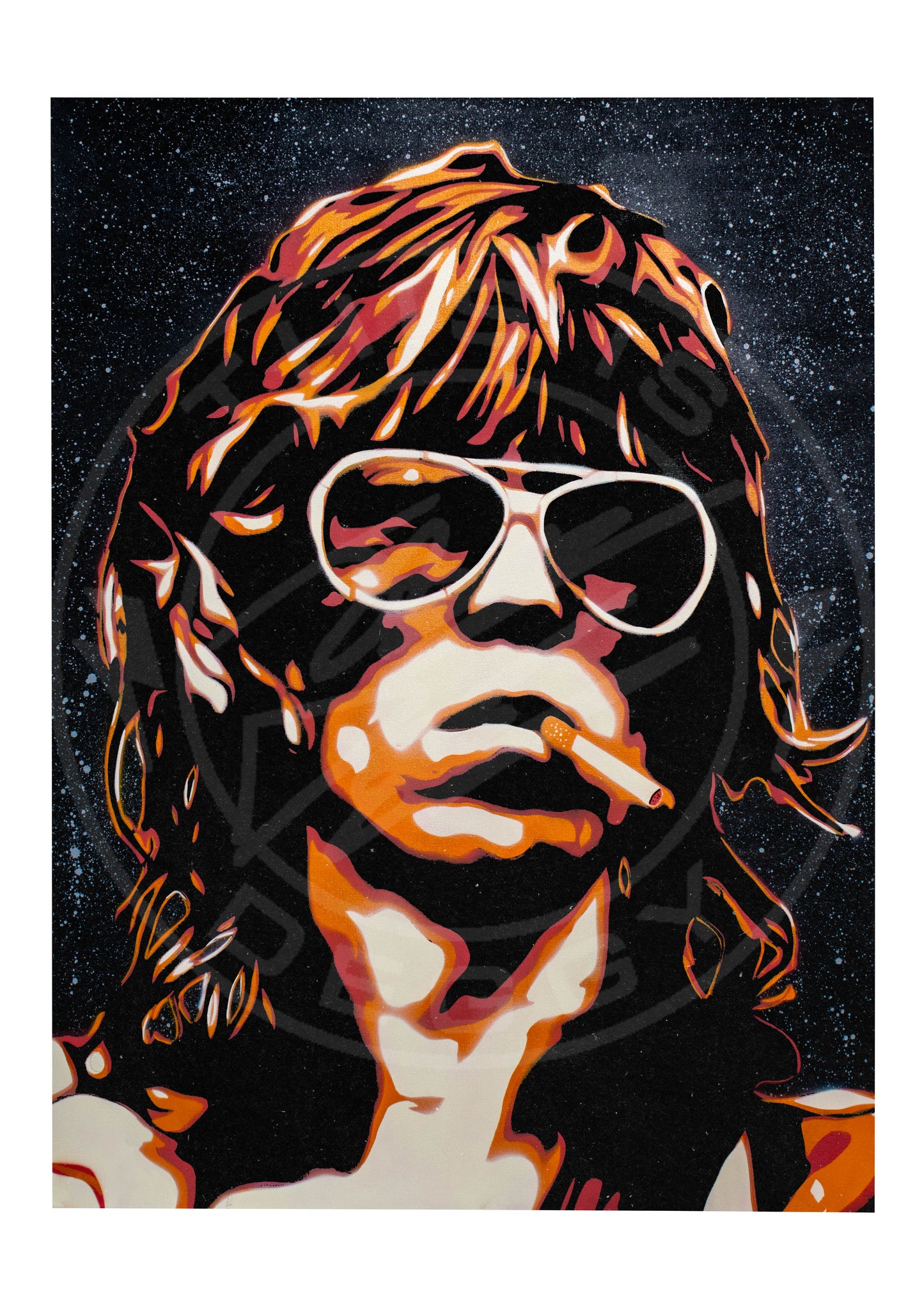 Keith Richards Giclée Print