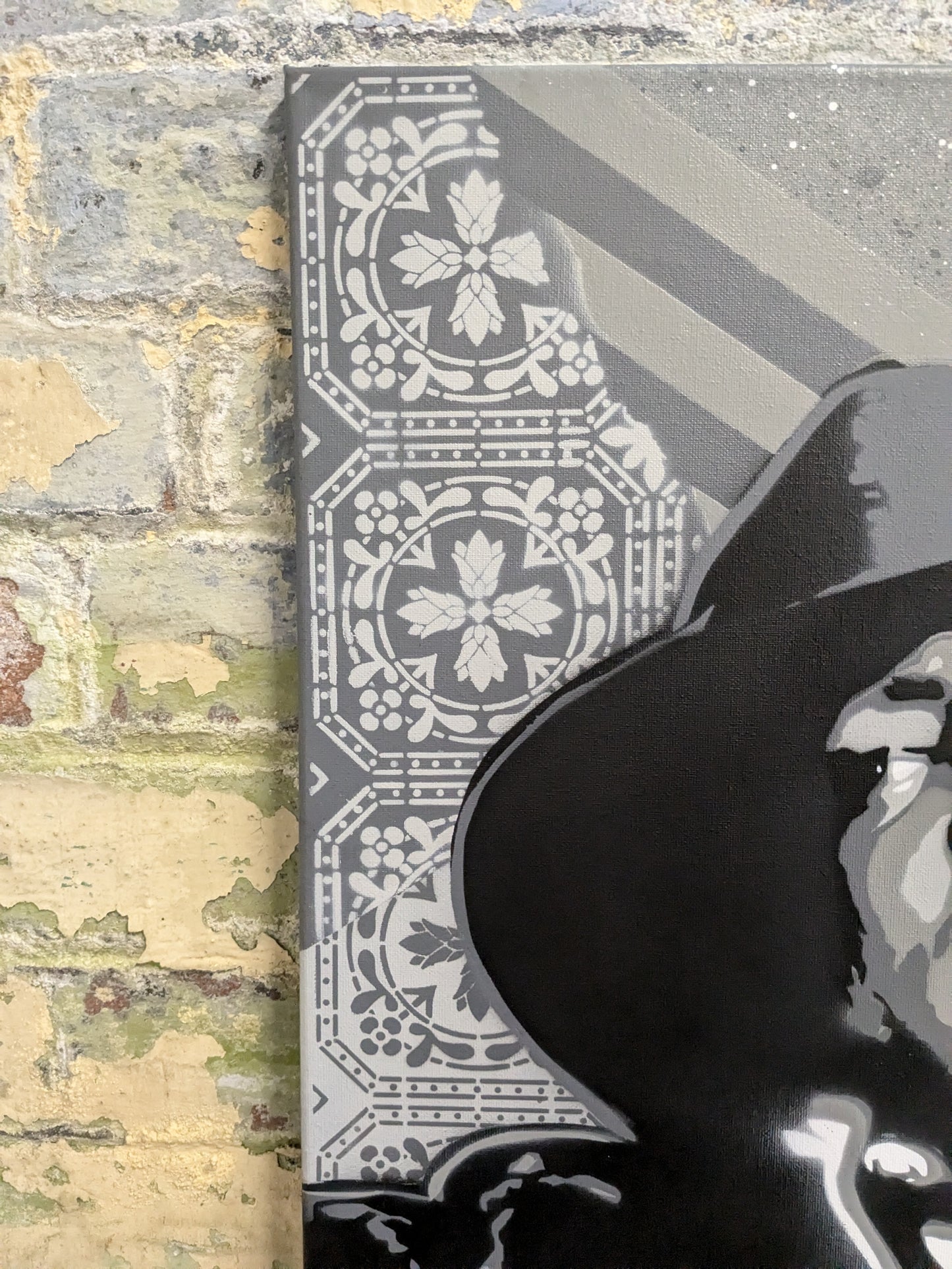 Notorious B.I.G & Tupac (x2 40cm x 50cm) Original Spray Paintings
