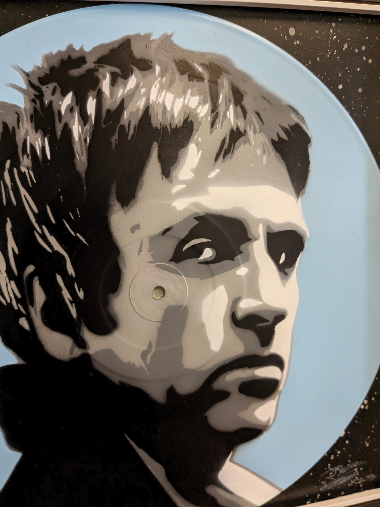 Johnny Marr The Smiths 12" Painted Vinyl Record