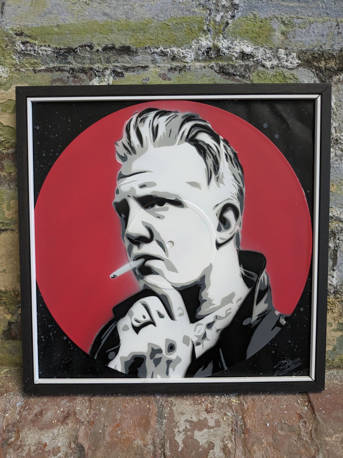 Josh Homme 12" Spray Painted Record