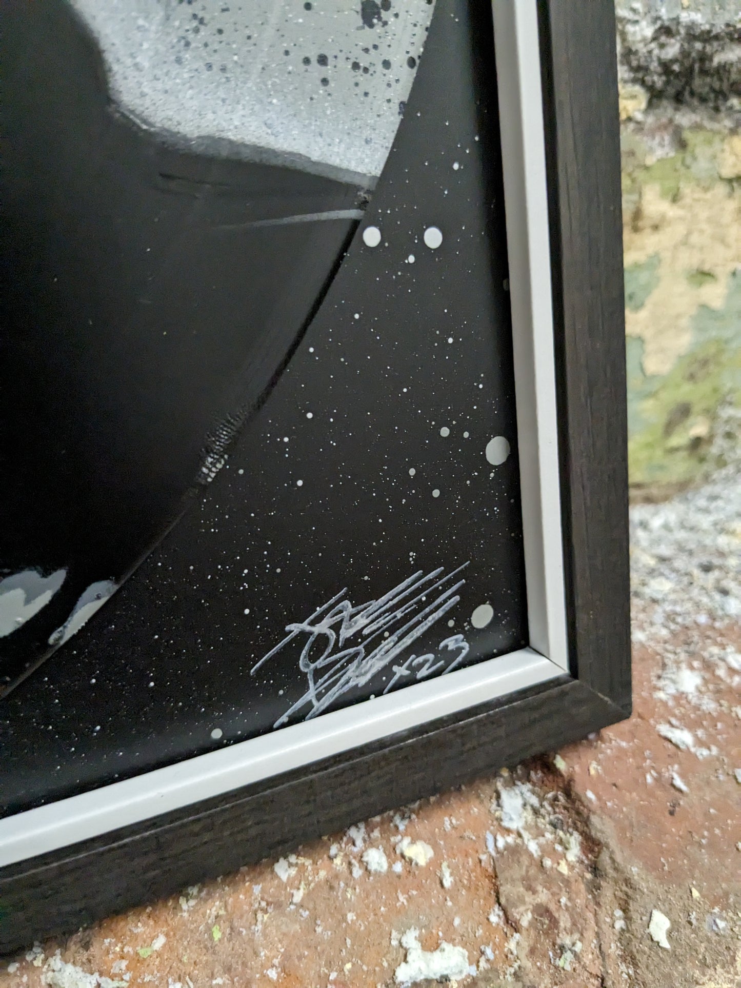 Tom Petty 12" Spray Painted Vinyl