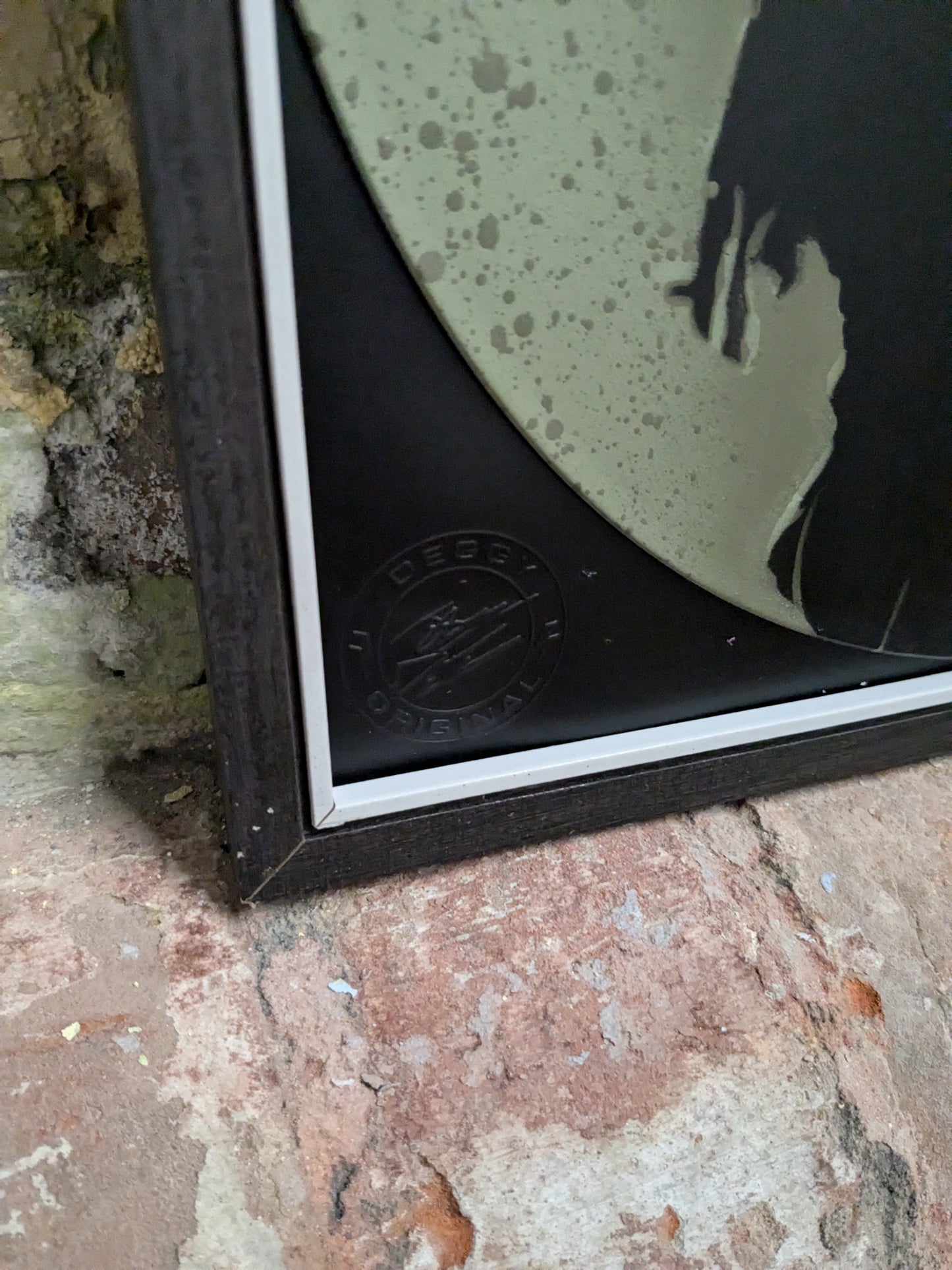 Bob Marley 12" Spray Painted Record