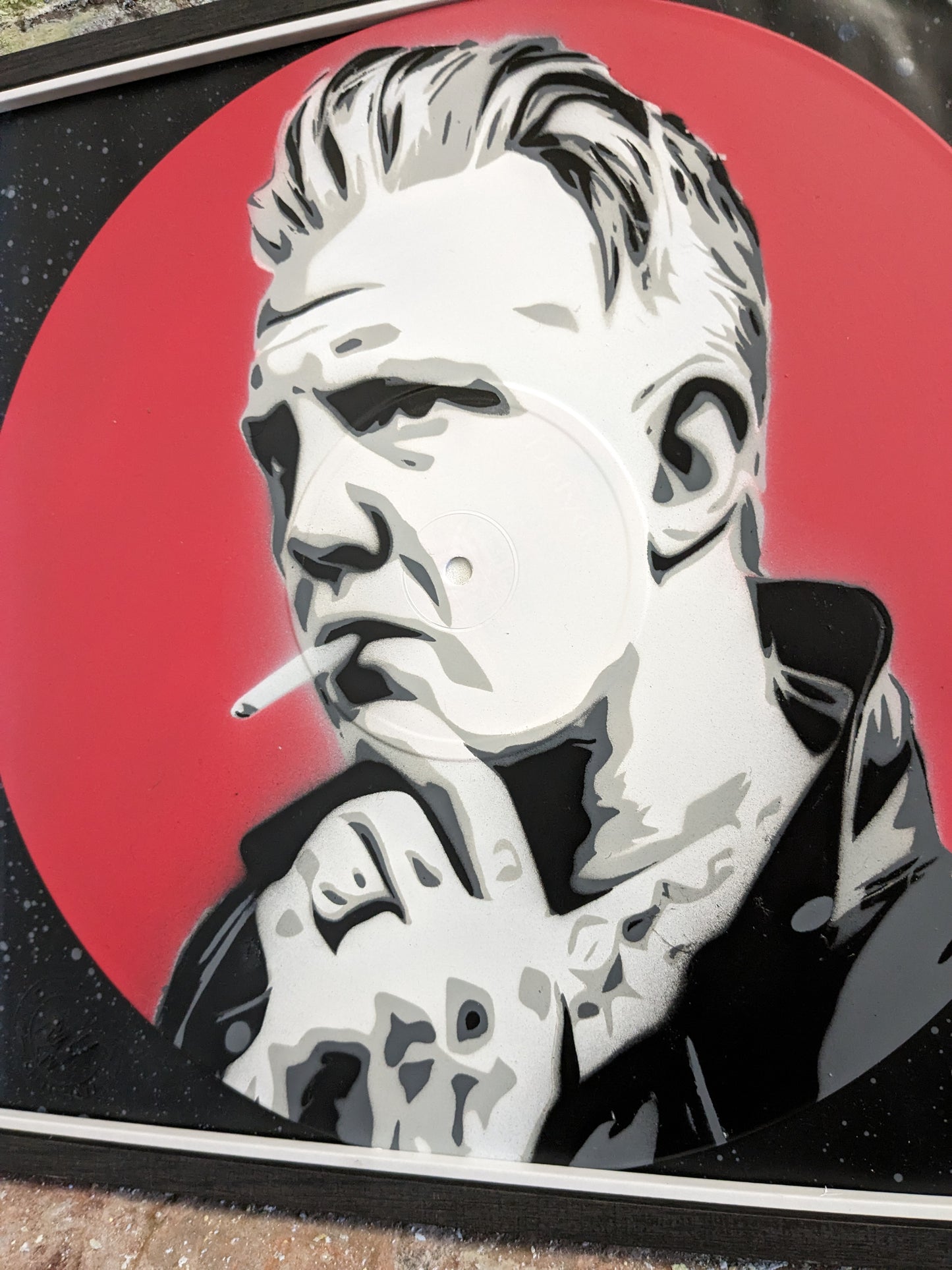 Josh Homme 12" Spray Painted Record