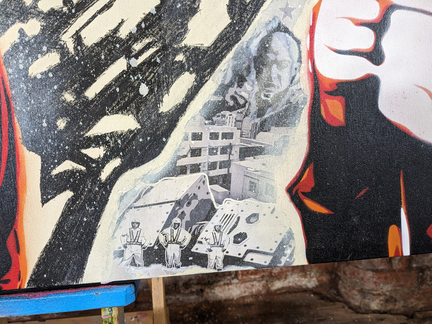 "An Open Letter To New York City" Beastie Boys Original Painting (200cm x 100cm)