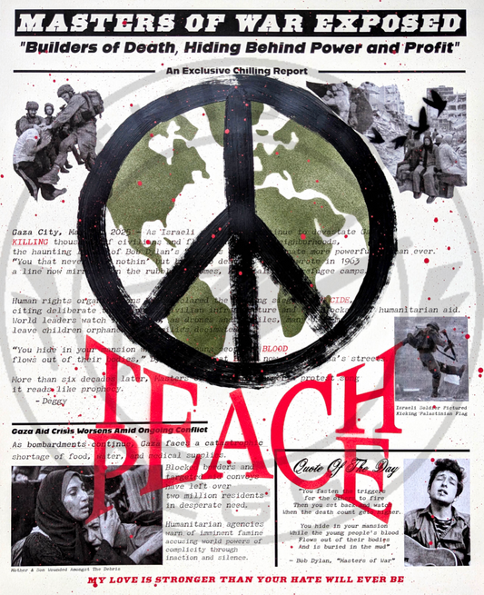 Masters Of War Open Edition Gicleé Print