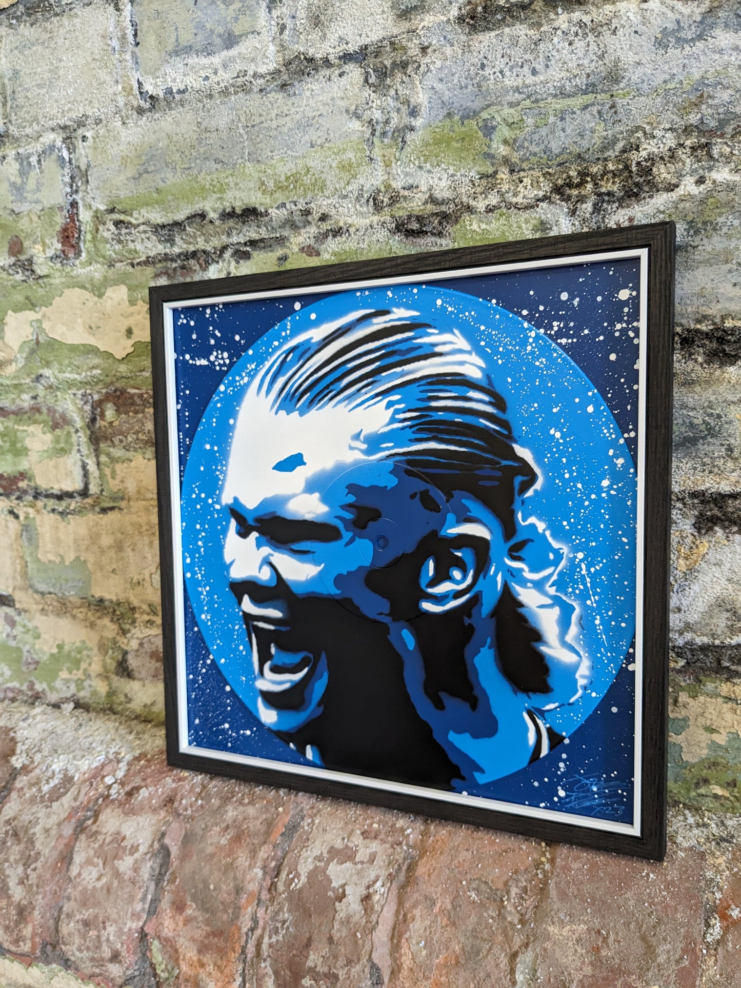 Erling Haaland Man City 12" Painted Vinyl