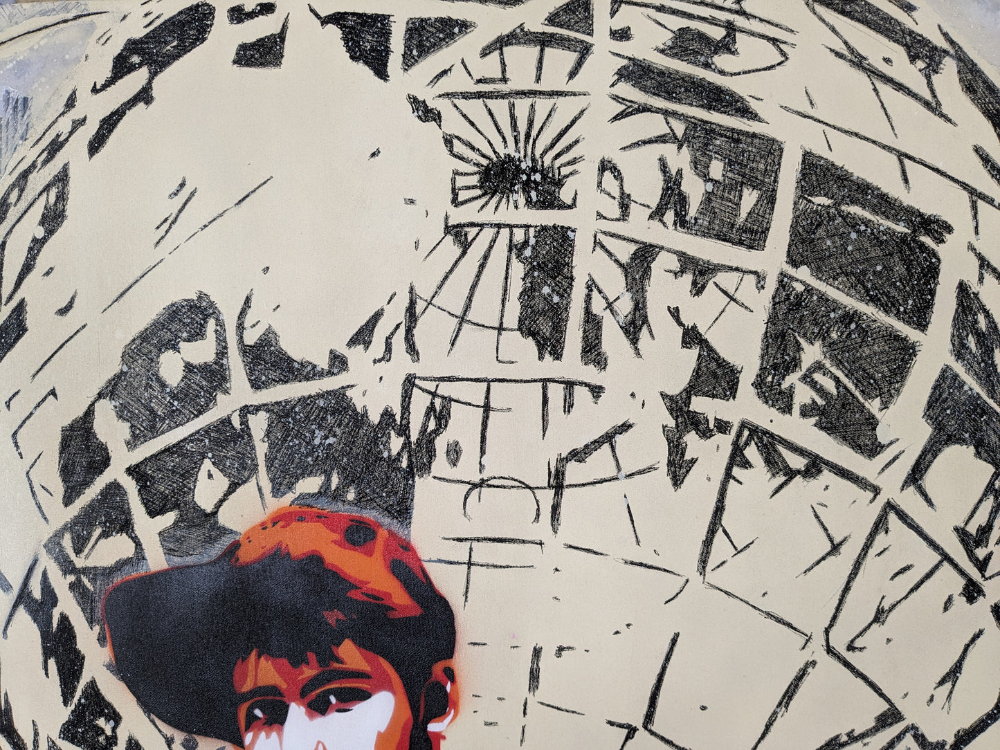 "An Open Letter To New York City" Beastie Boys Original Painting (200cm x 100cm)