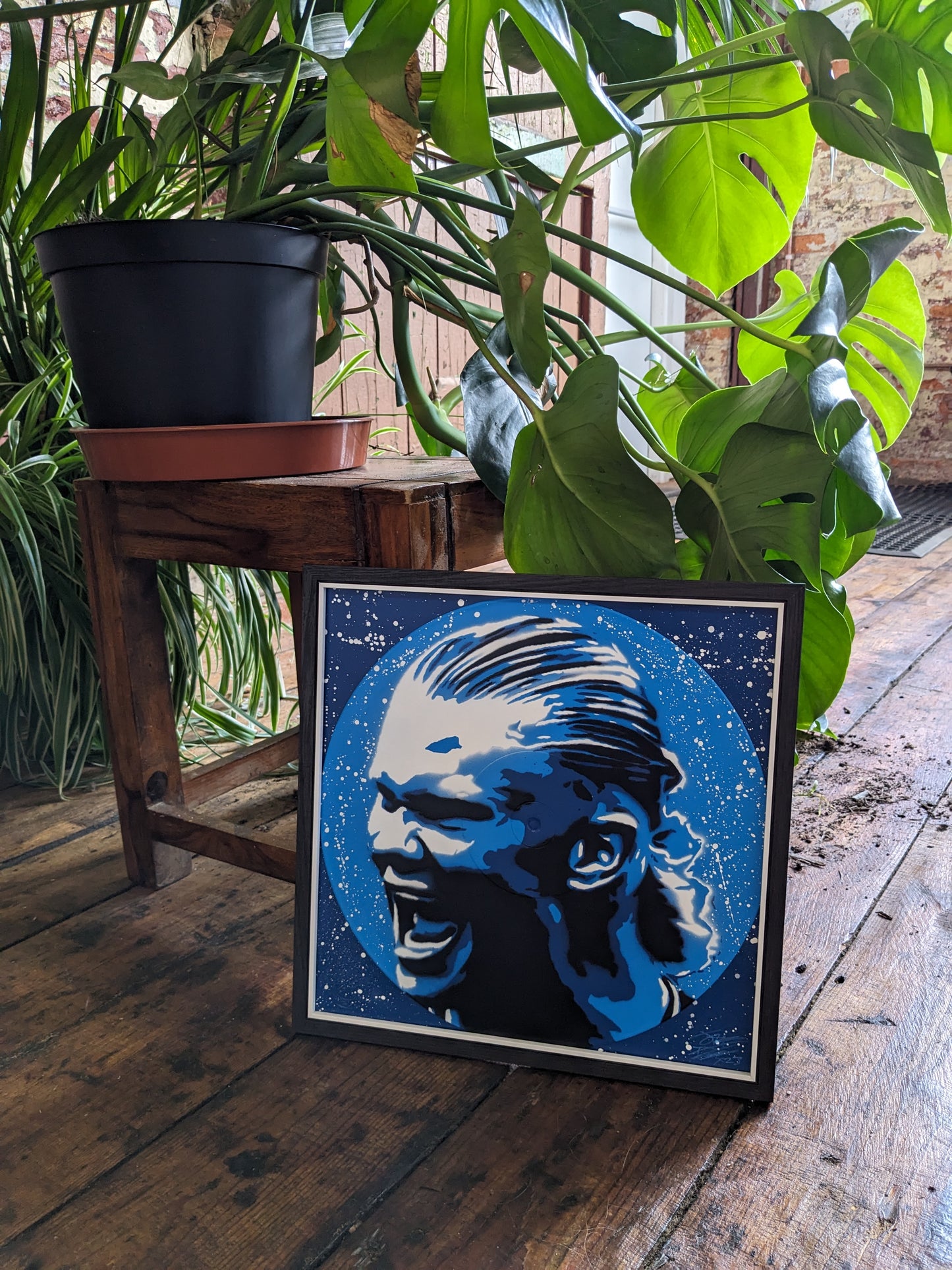 Erling Haaland Man City 12" Painted Vinyl