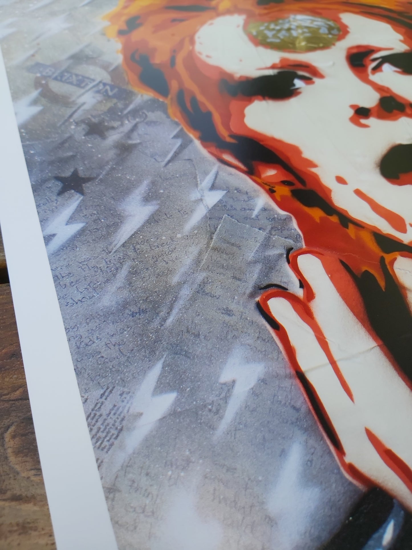 David Bowie "Ziggy Stardust" GICLÉE FINE ART PRINT