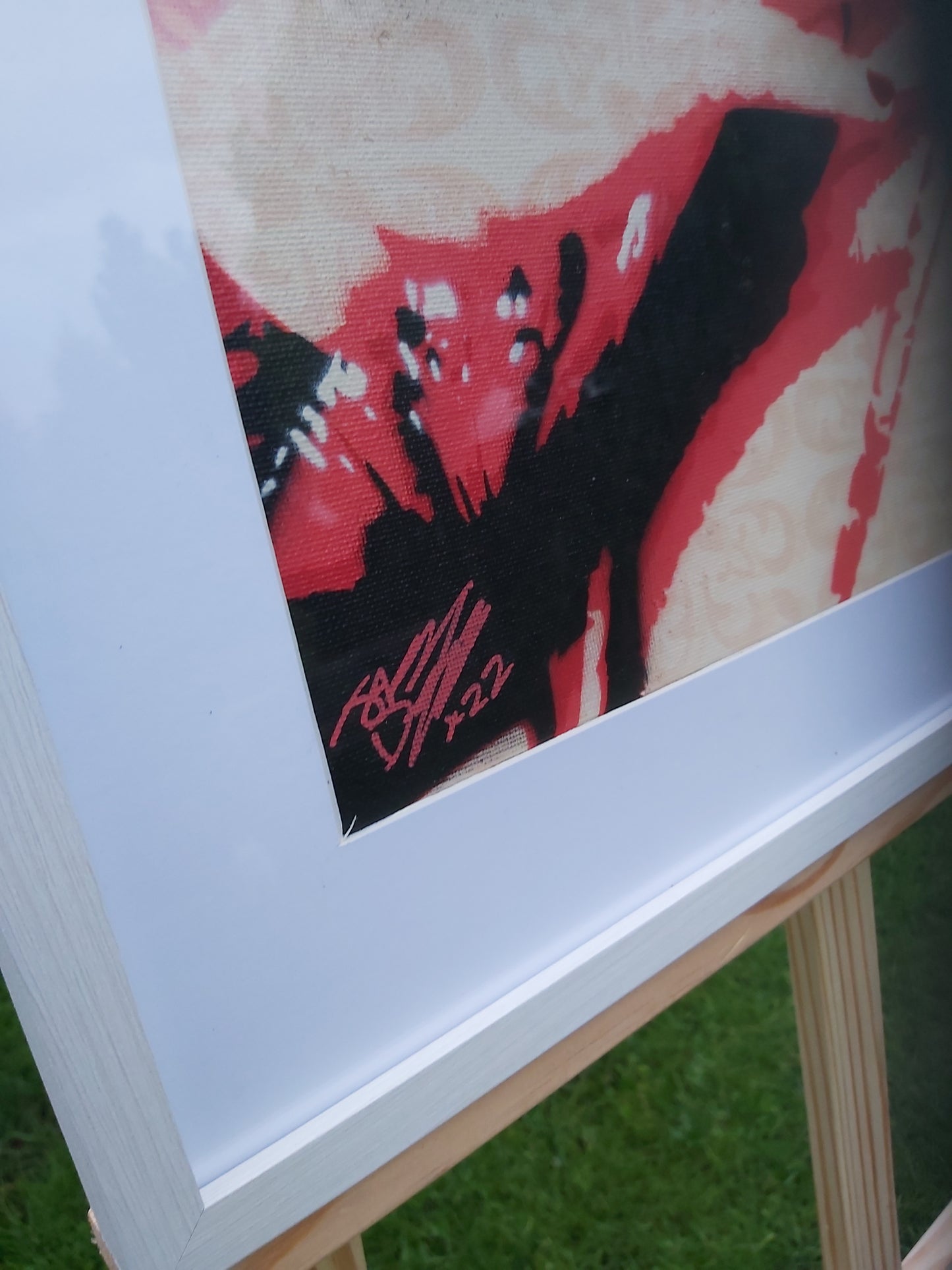 Kate Bush Original Spray Painting On A2 Canvas Board