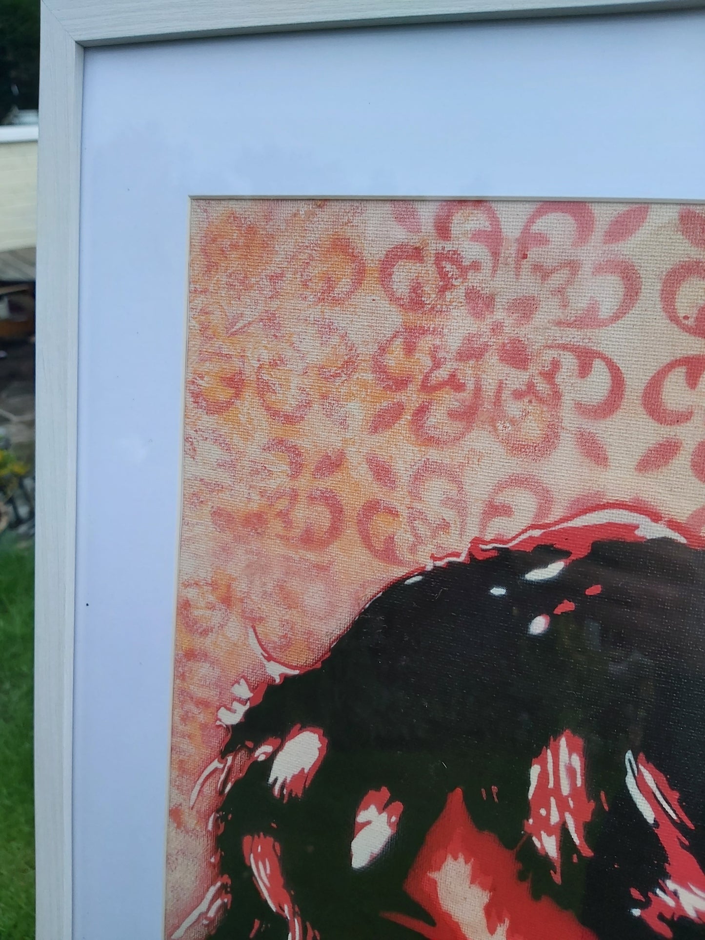 Kate Bush Original Spray Painting On A2 Canvas Board