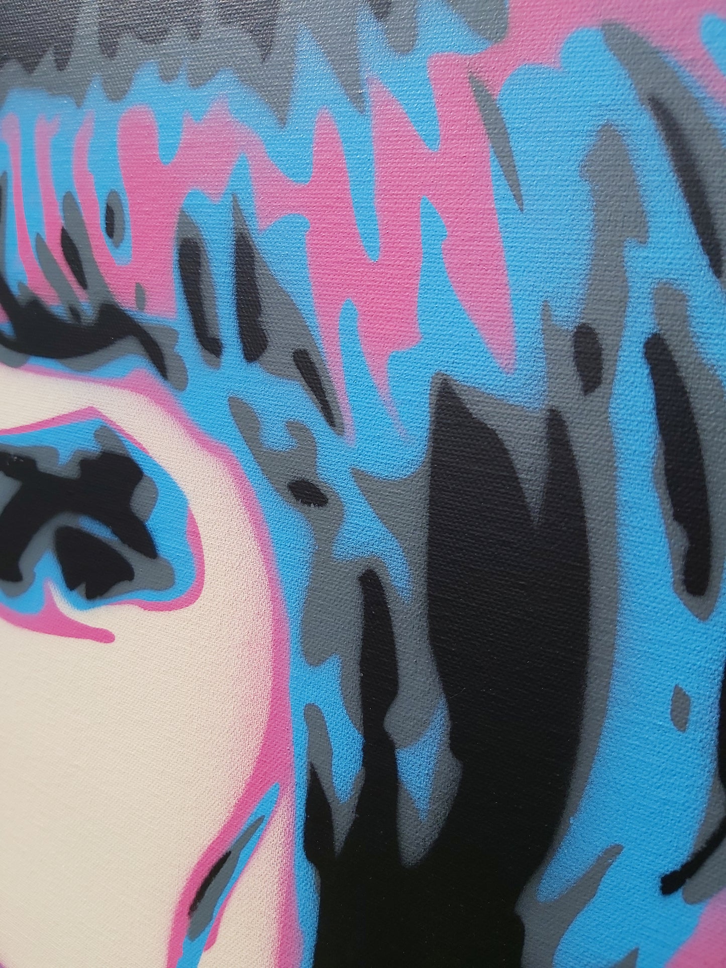 Ian Brown 16.5" x 23.4" Original Spray Painting