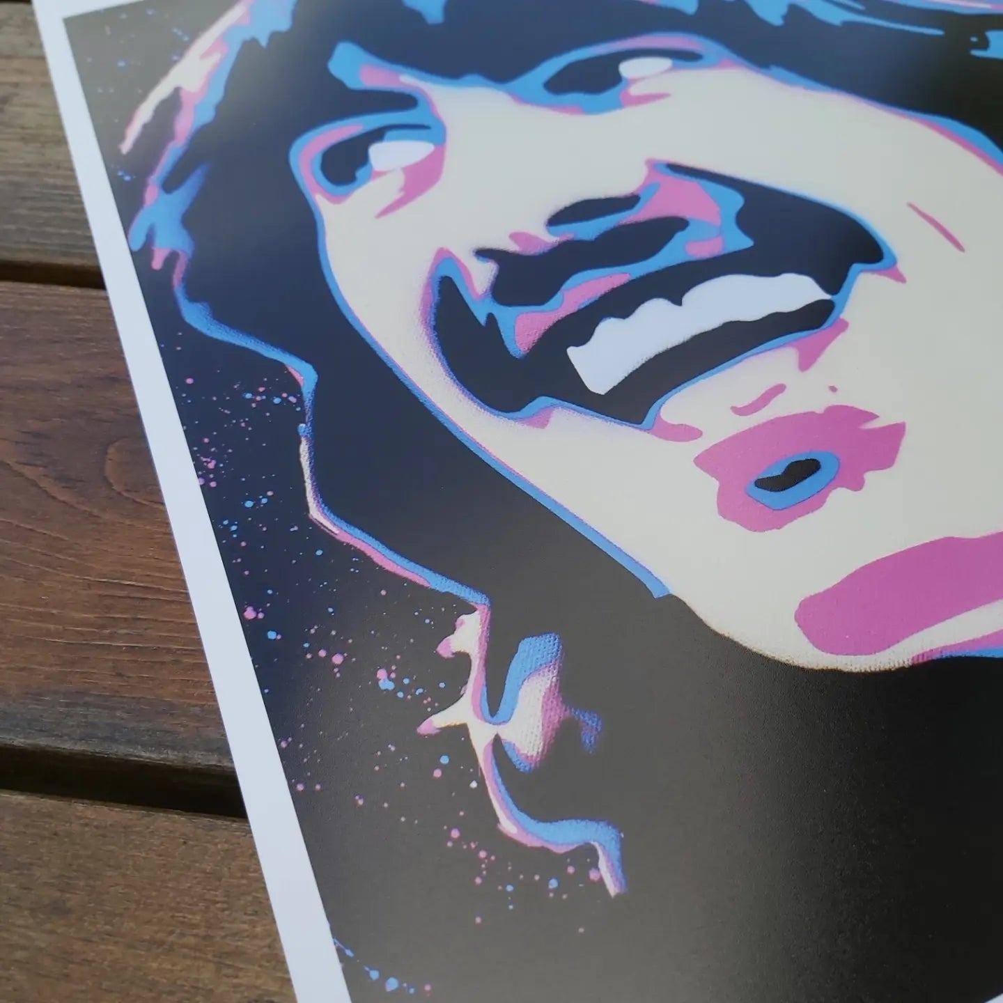George Harrison Open Edition Giclèe Print