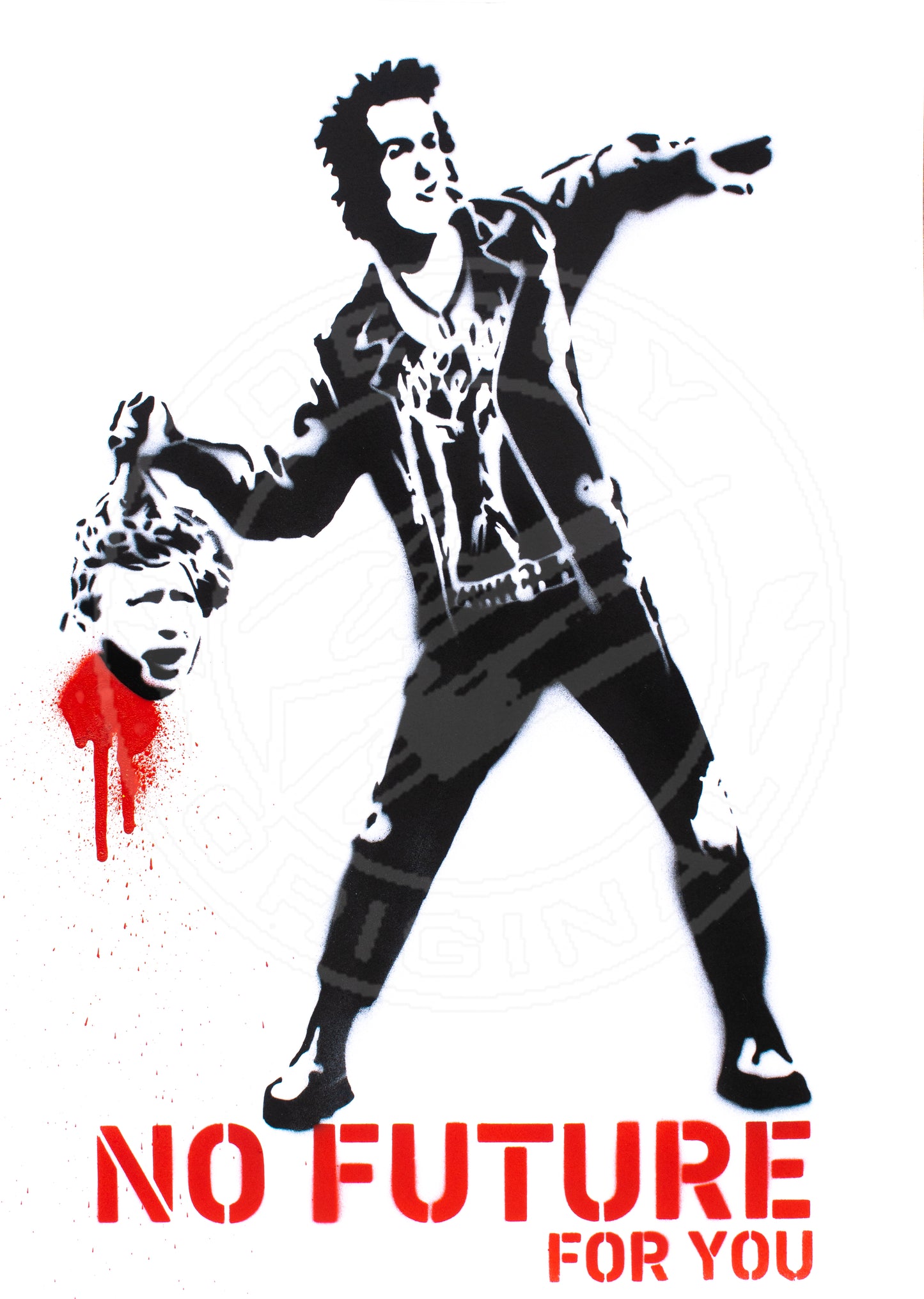 Vicious "No Future" Giclée Print