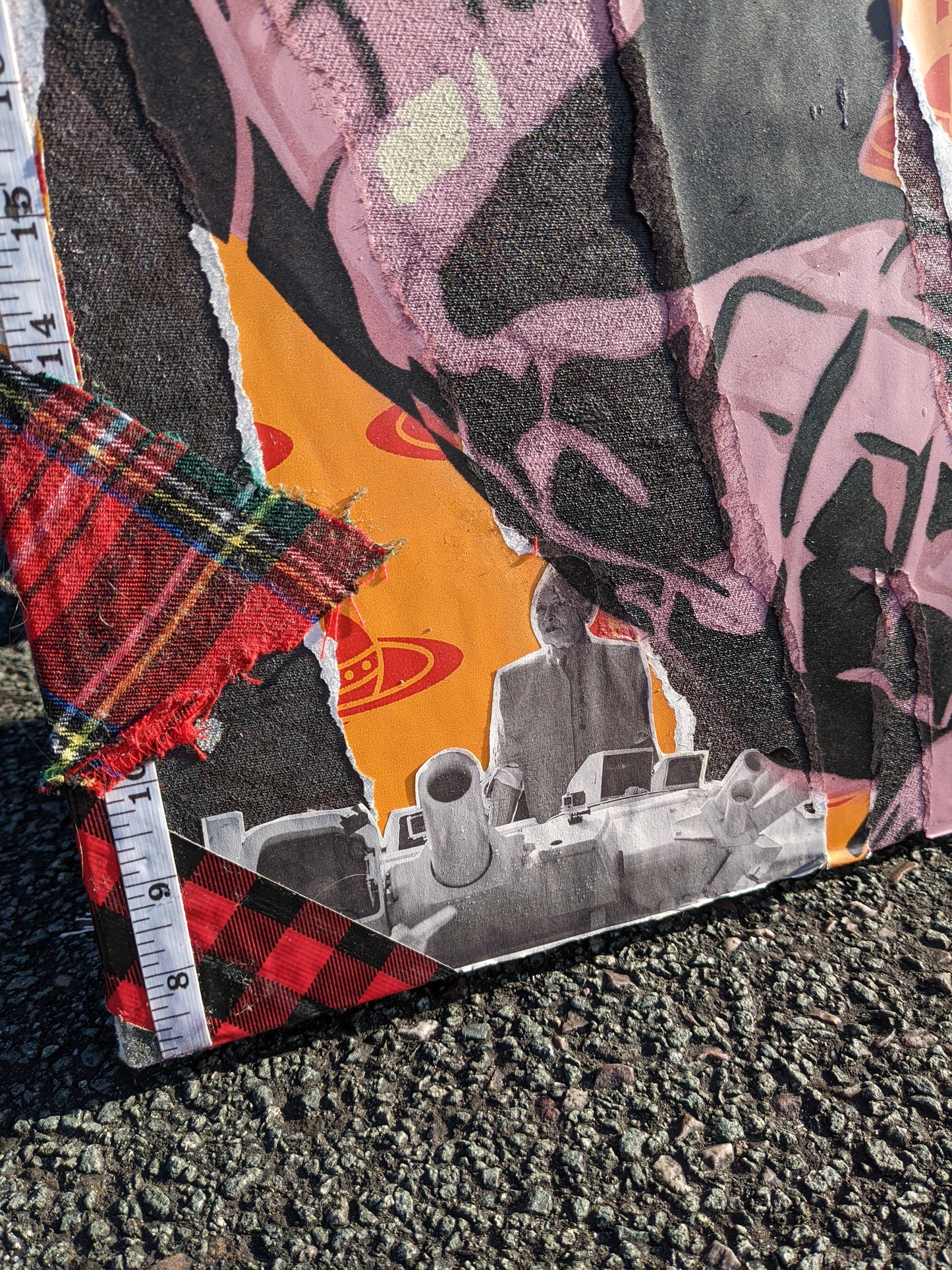 Vivienne Westwood 2023 Memorial Painting 38.5" x 38.5" 2023