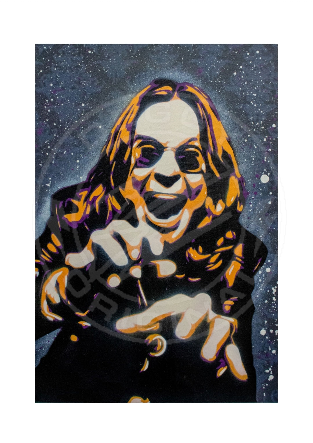 Ozzy Osbourne Open Edition Giclèe Print