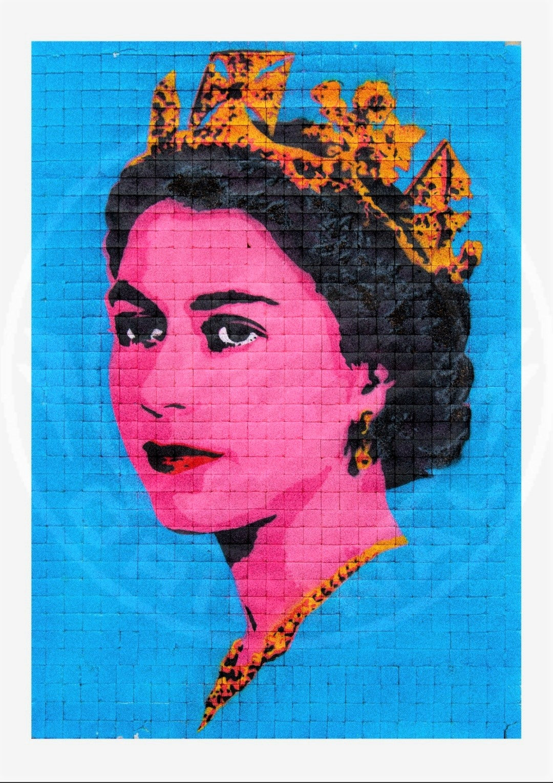 Queen Elizabeth II Sugar & Tea A2 GICLÉE FINE ART PRINT