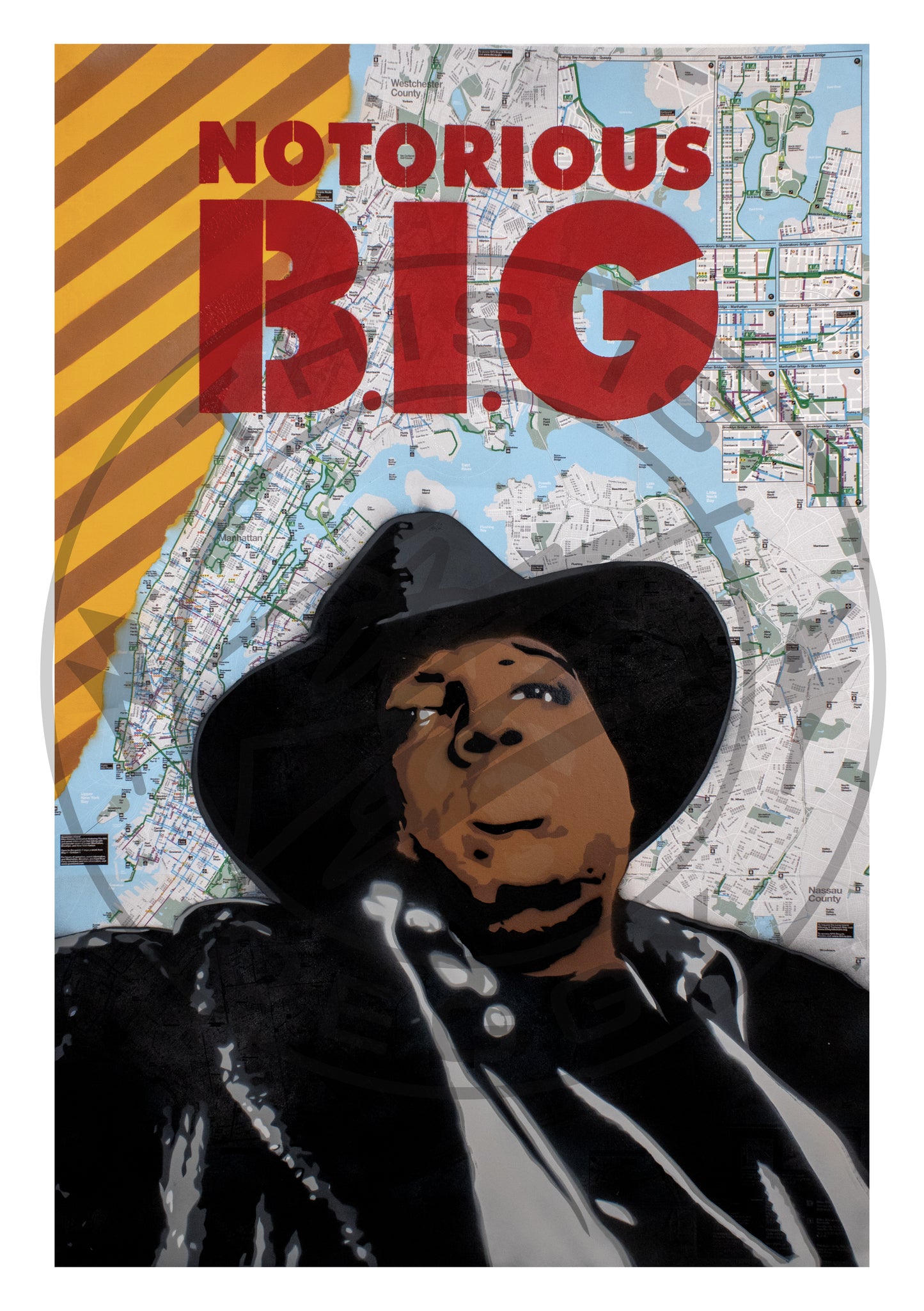 Notorious B.I.G NYC Open Edition Gicleè Print