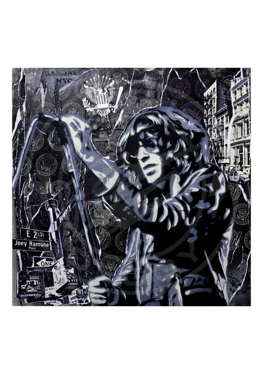 Joey Ramone Open Edition Gicleé Print