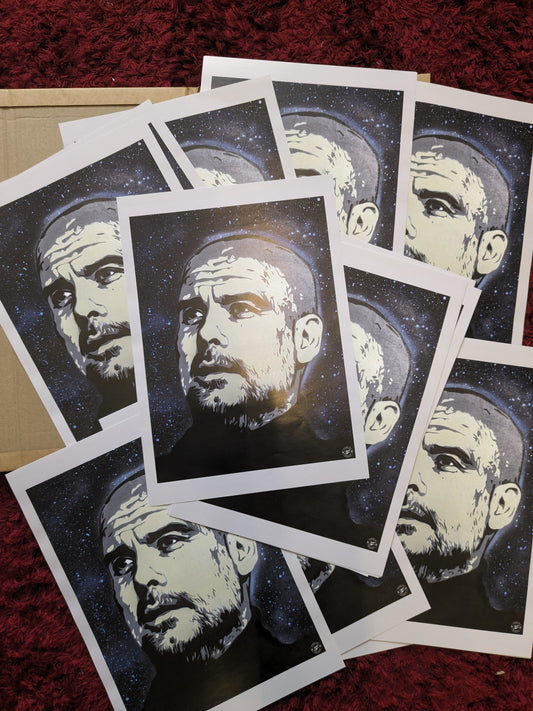 Pep Guardiola A3 Print *SPECIAL OFFER*