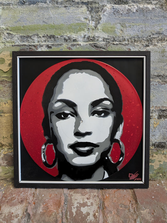 Sade 12" Spray Painted  Record