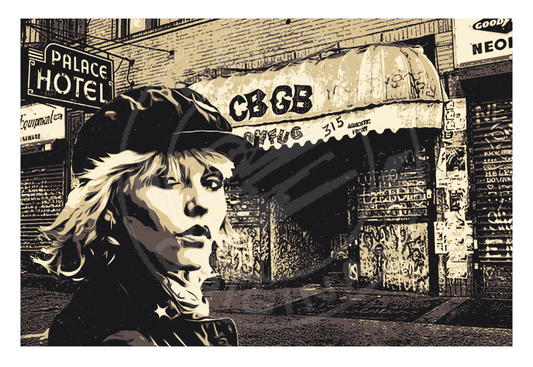 Debbie Harry (Blondie) NYC Digital Print