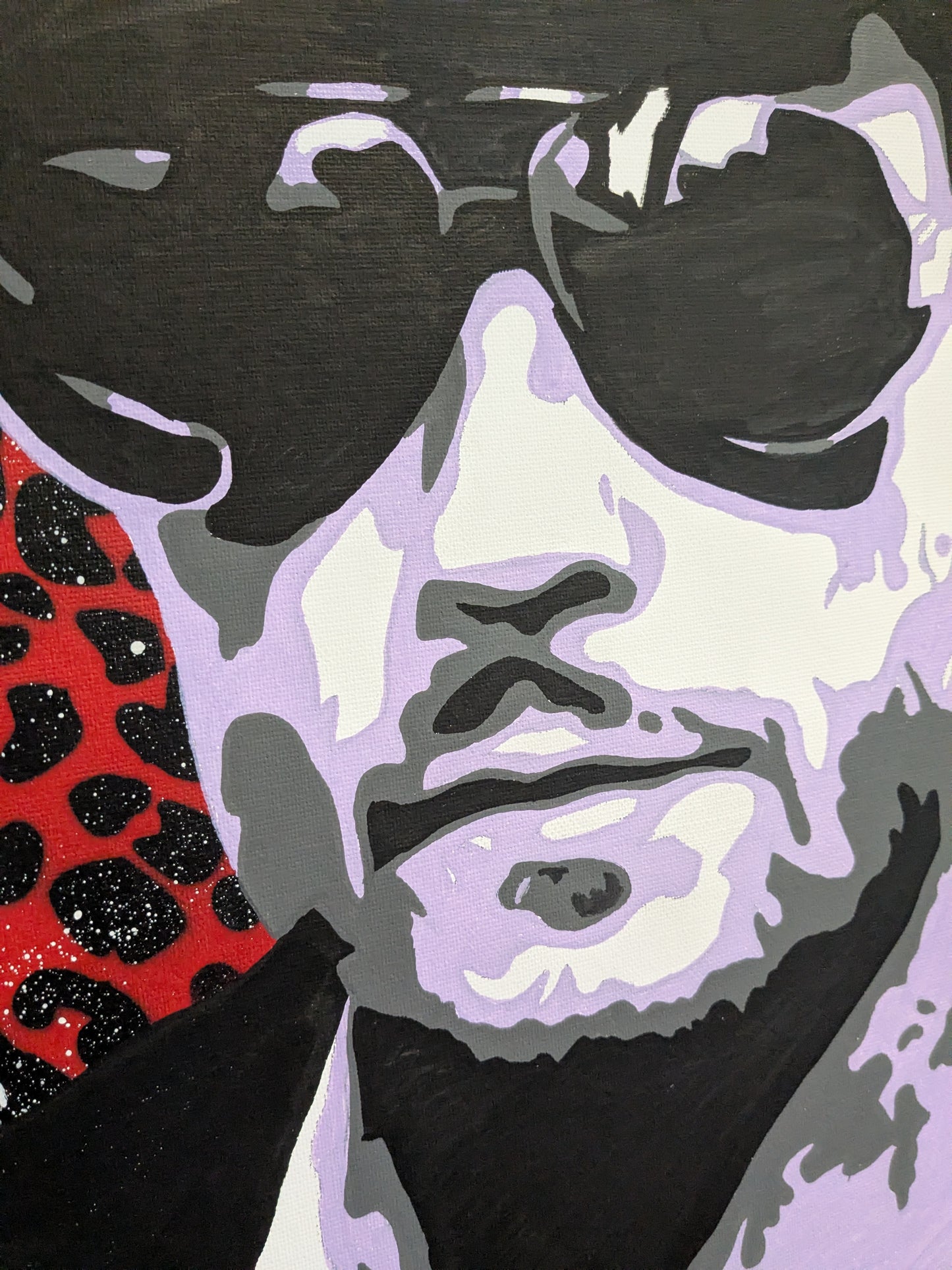 Scott Weiland 40cm x 50x Mixed Media Painting