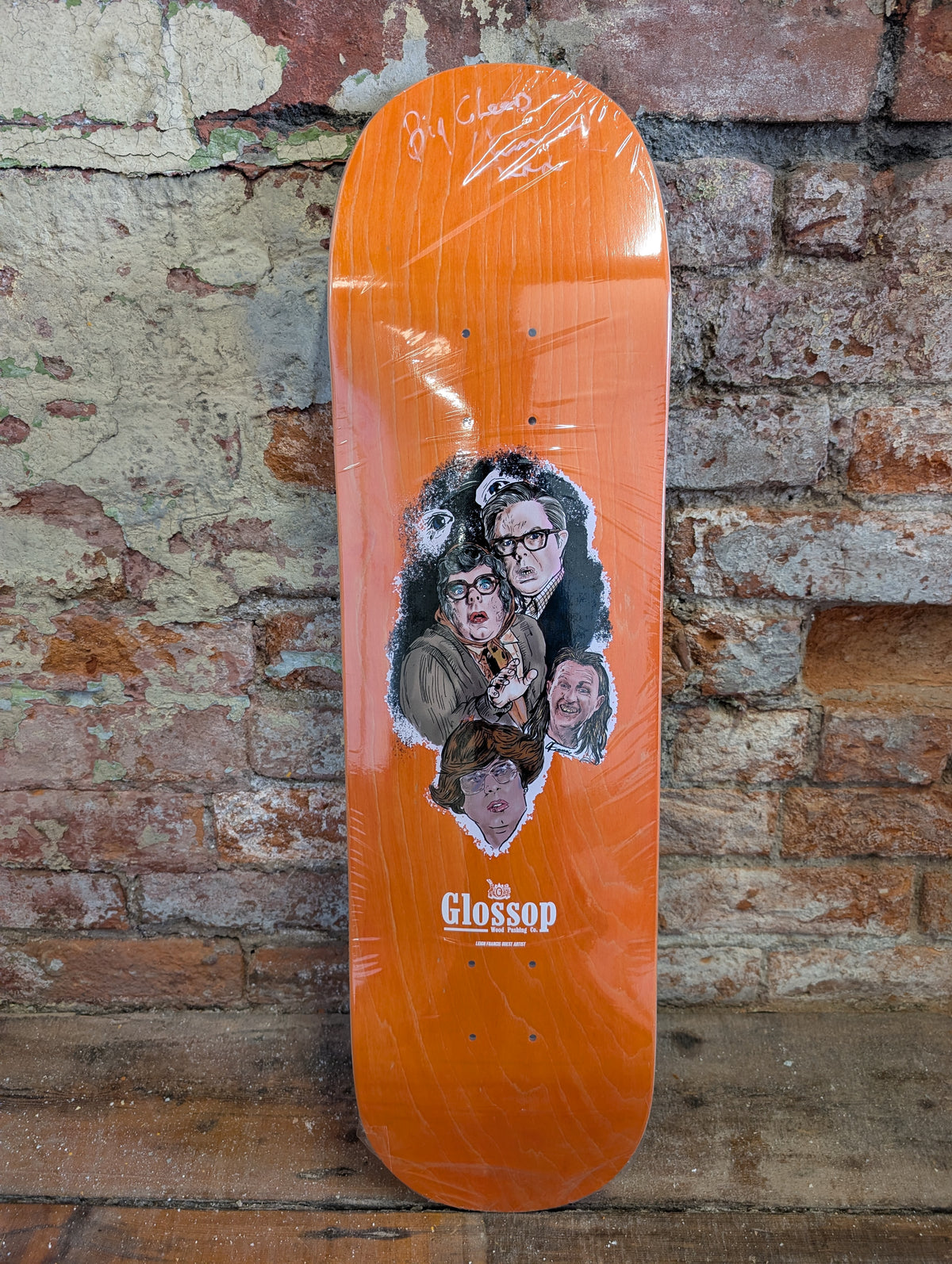 Glossop Wood Pushing Co. Are You Local? Skateboard Deck