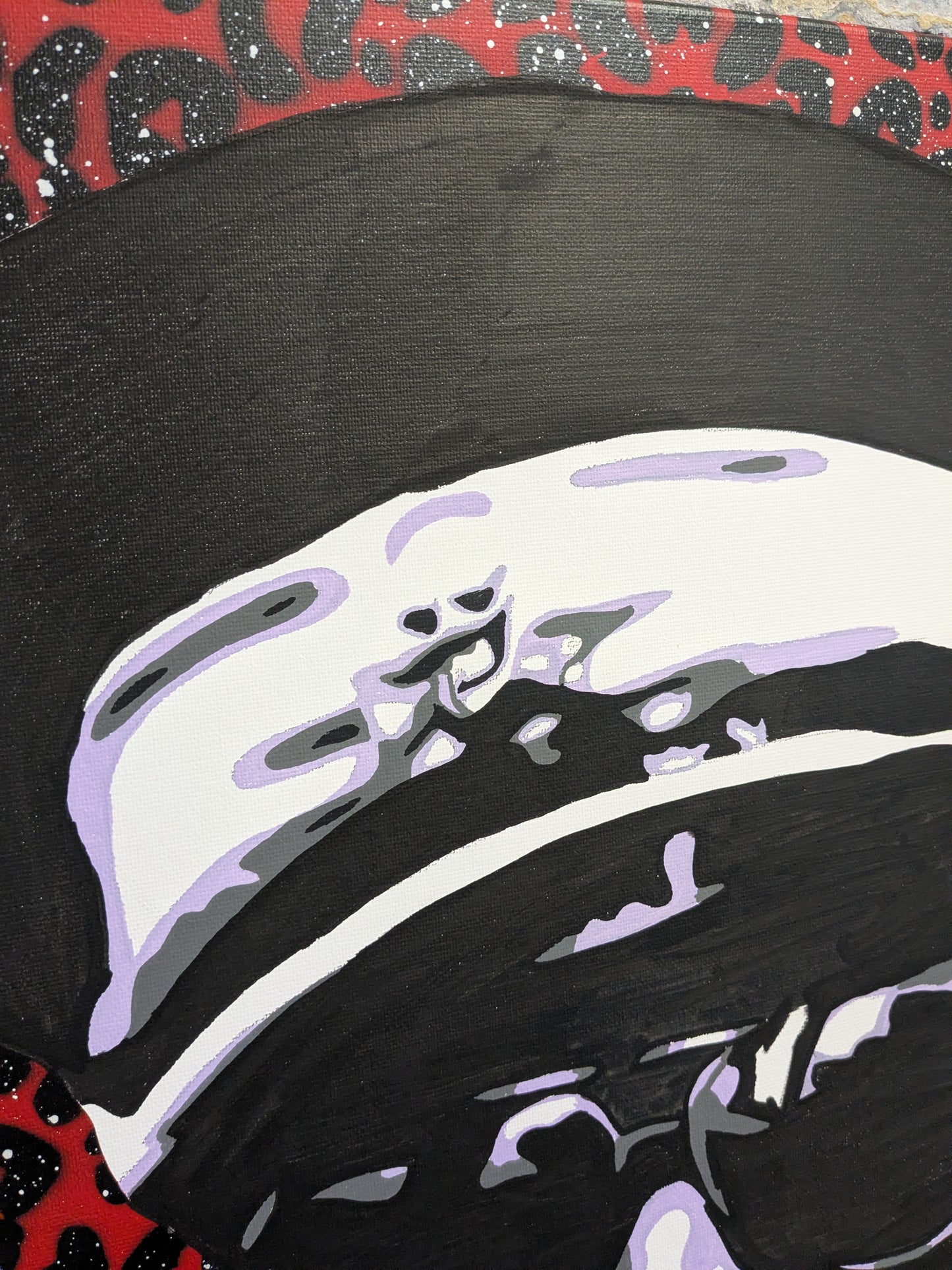 Scott Weiland 40cm x 50x Mixed Media Painting