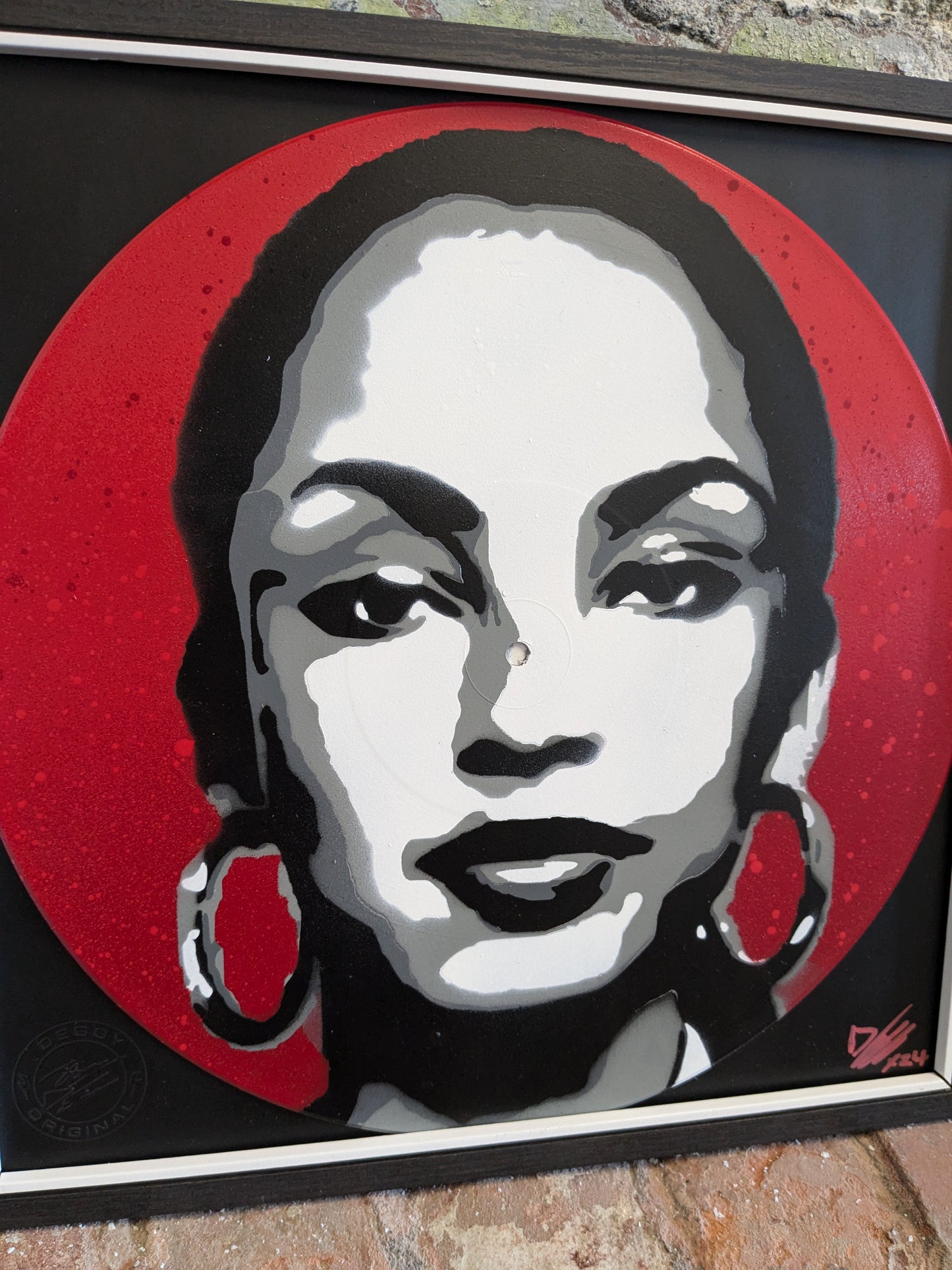 Sade 12" Spray Painted  Record