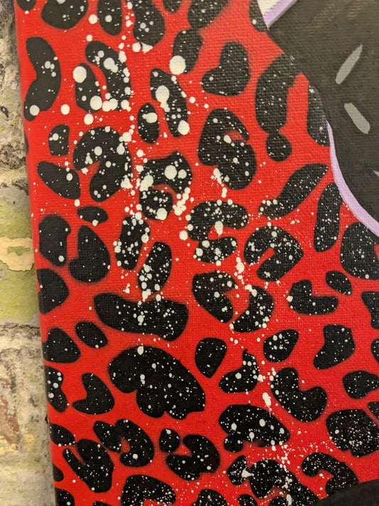 Scott Weiland 40cm x 50x Mixed Media Painting