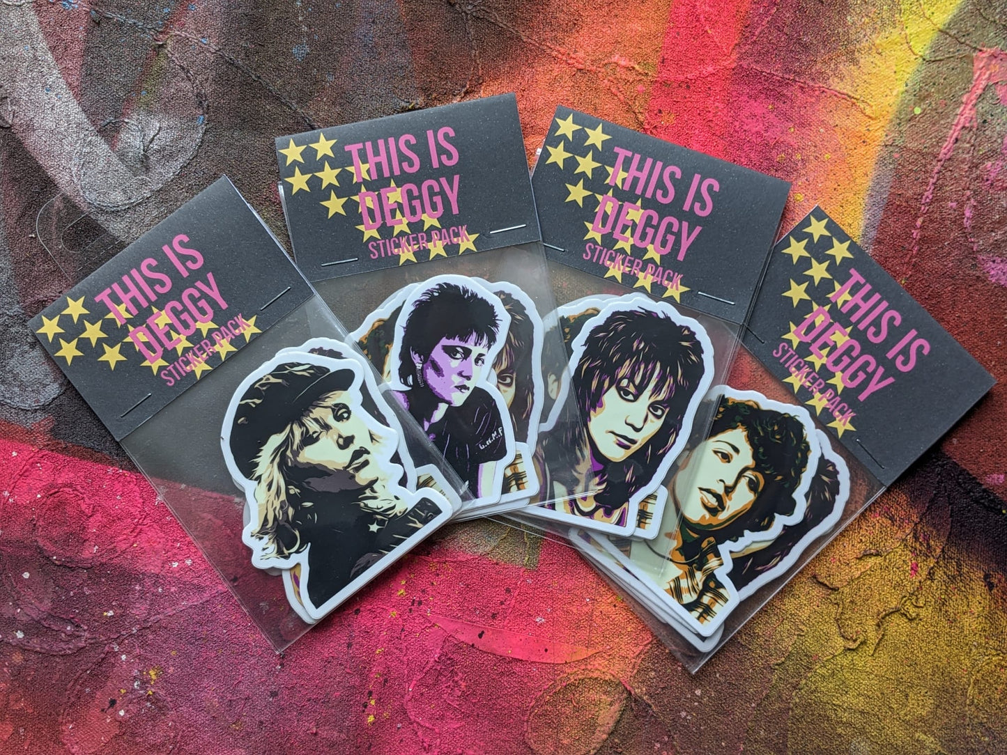Sticker Pack #2 Women Of Punk