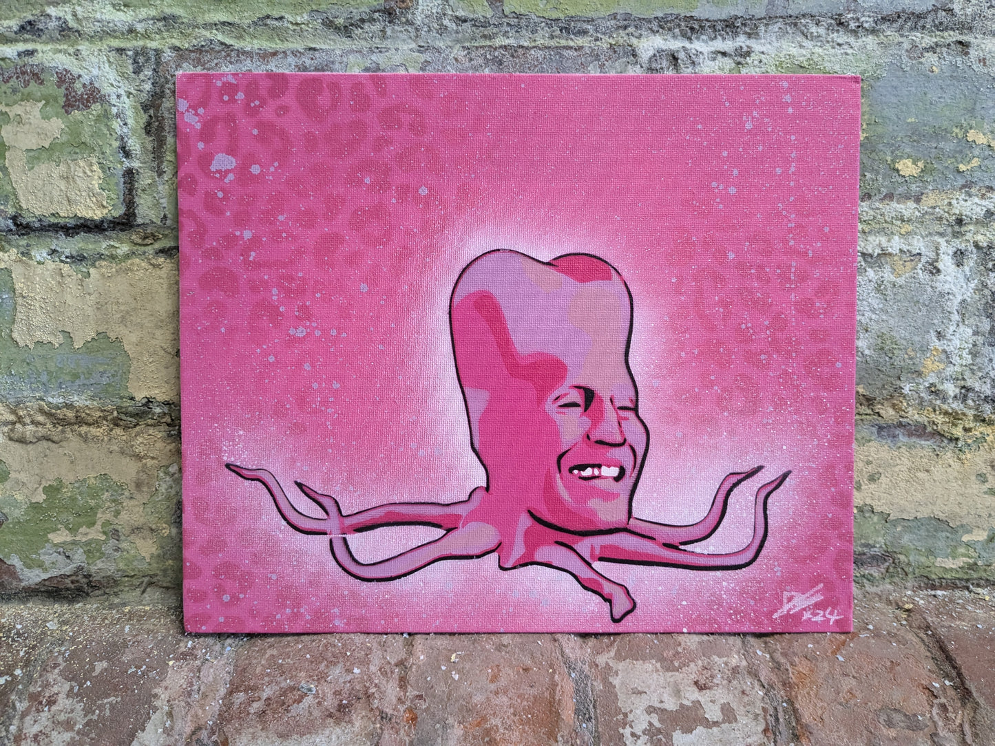 Tony Harrison (Mighty Boosh) 30cm x 25cm Spray Painting