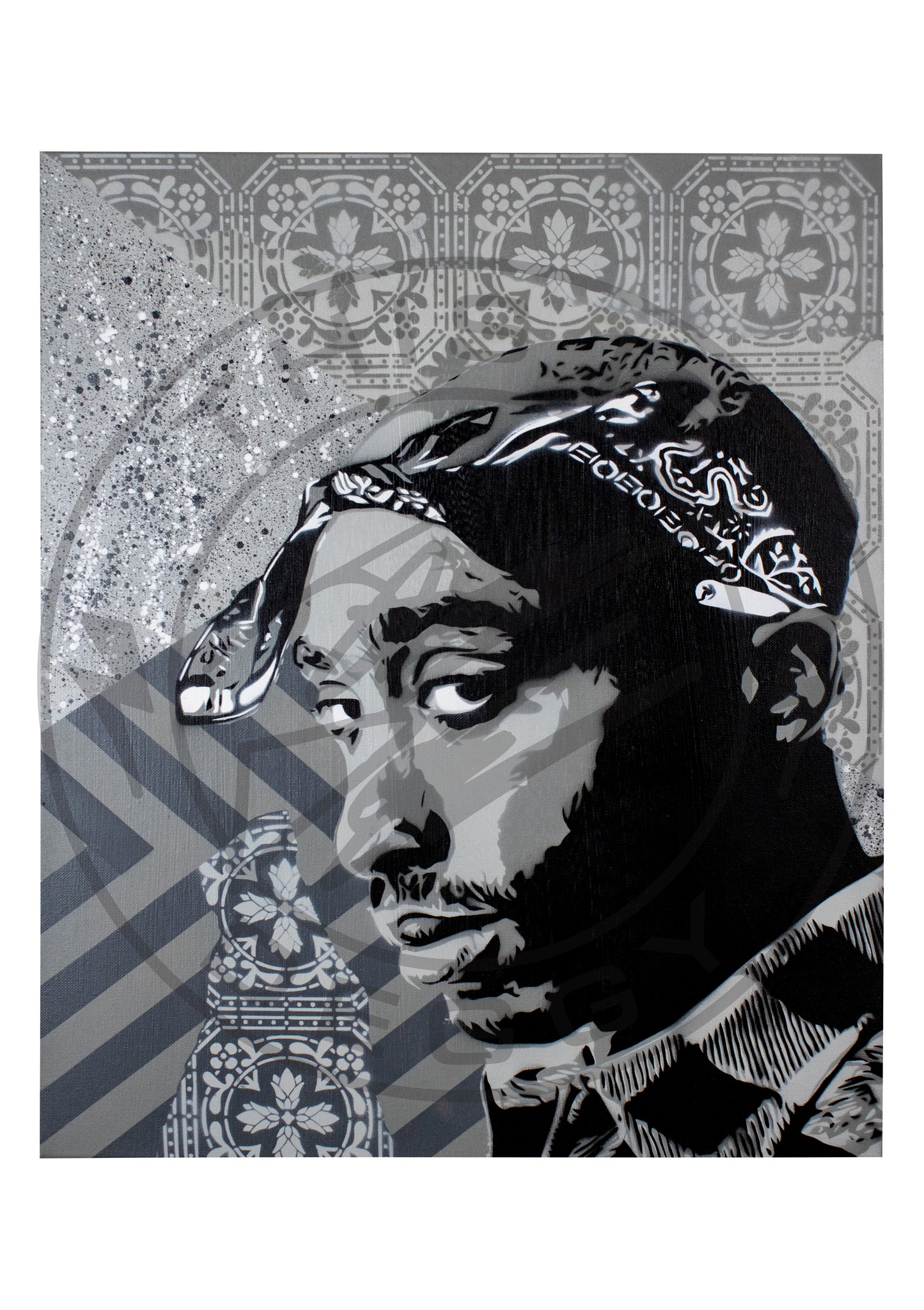 Tupac Shakur Collage Open Edition Gicleè Print