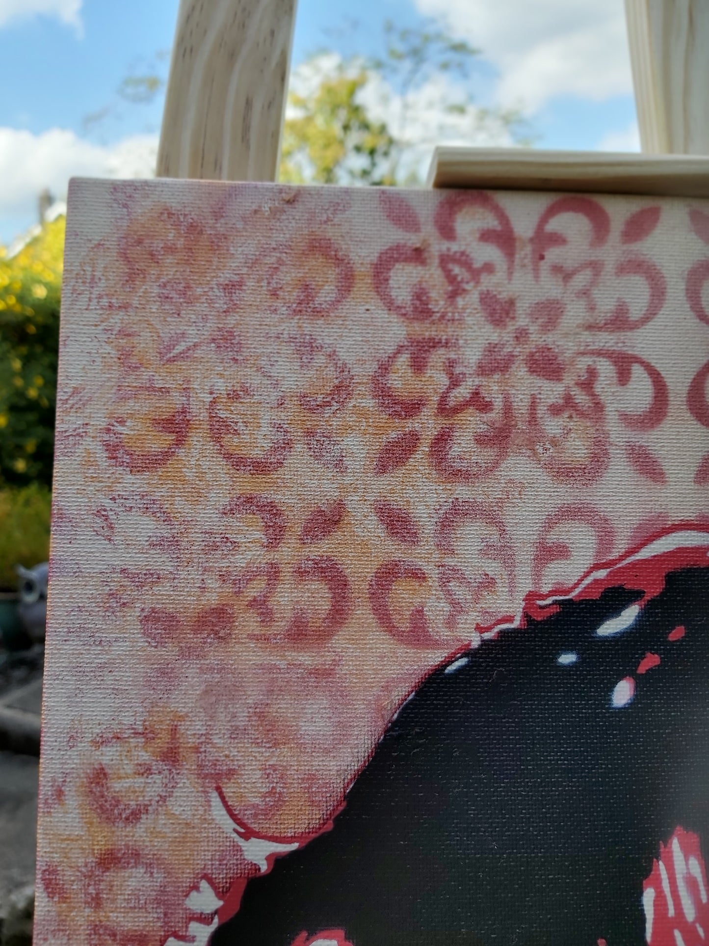 Kate Bush Original Spray Painting On A2 Canvas Board
