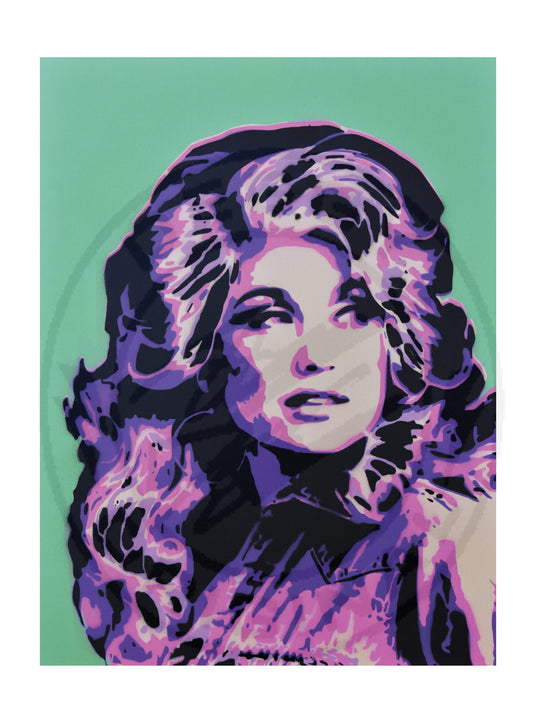 Dolly Parton A2 LTD Edition Print
