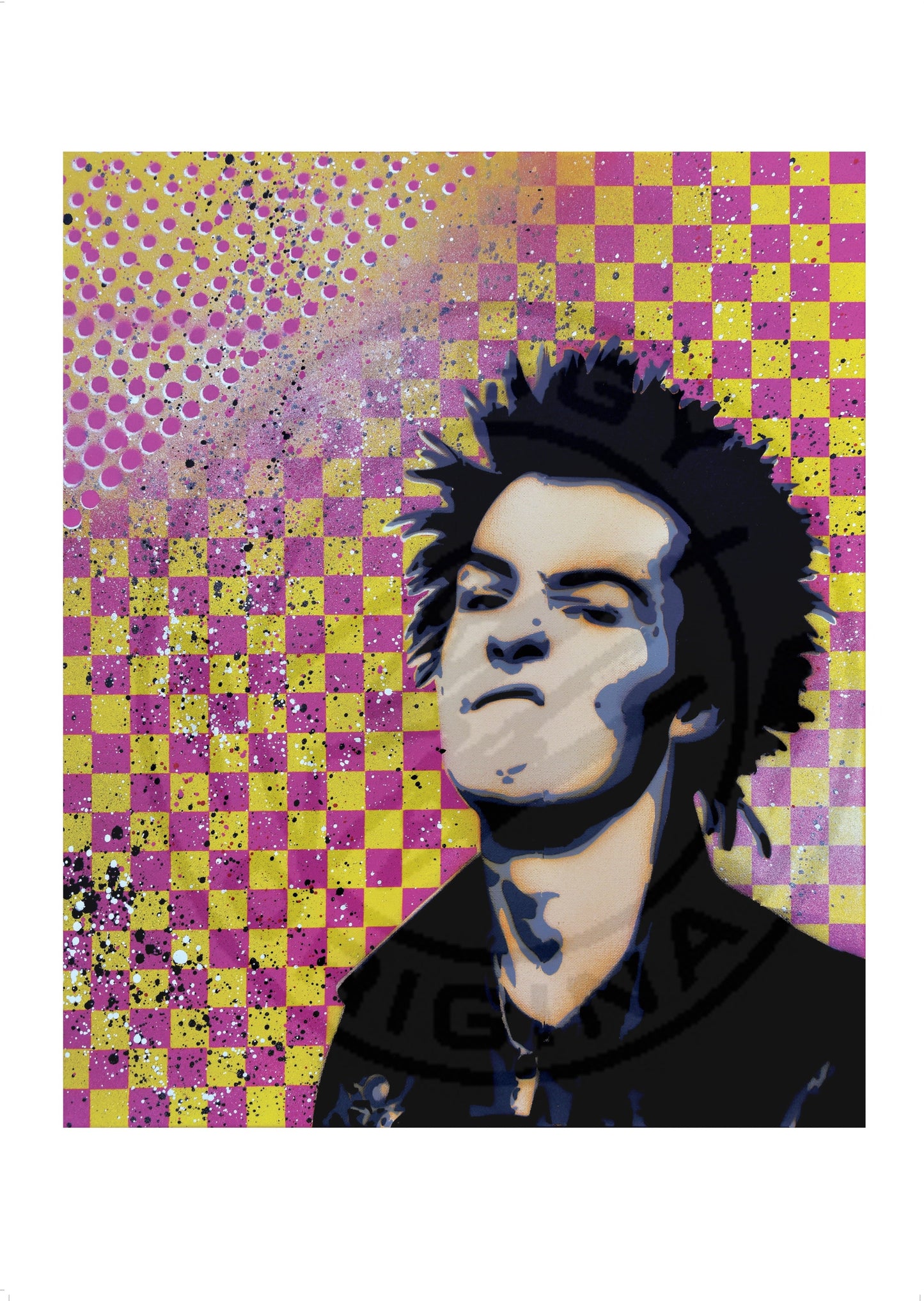 Sid Vicious A2 (23.4" x 16.5") Ltd Edition Print